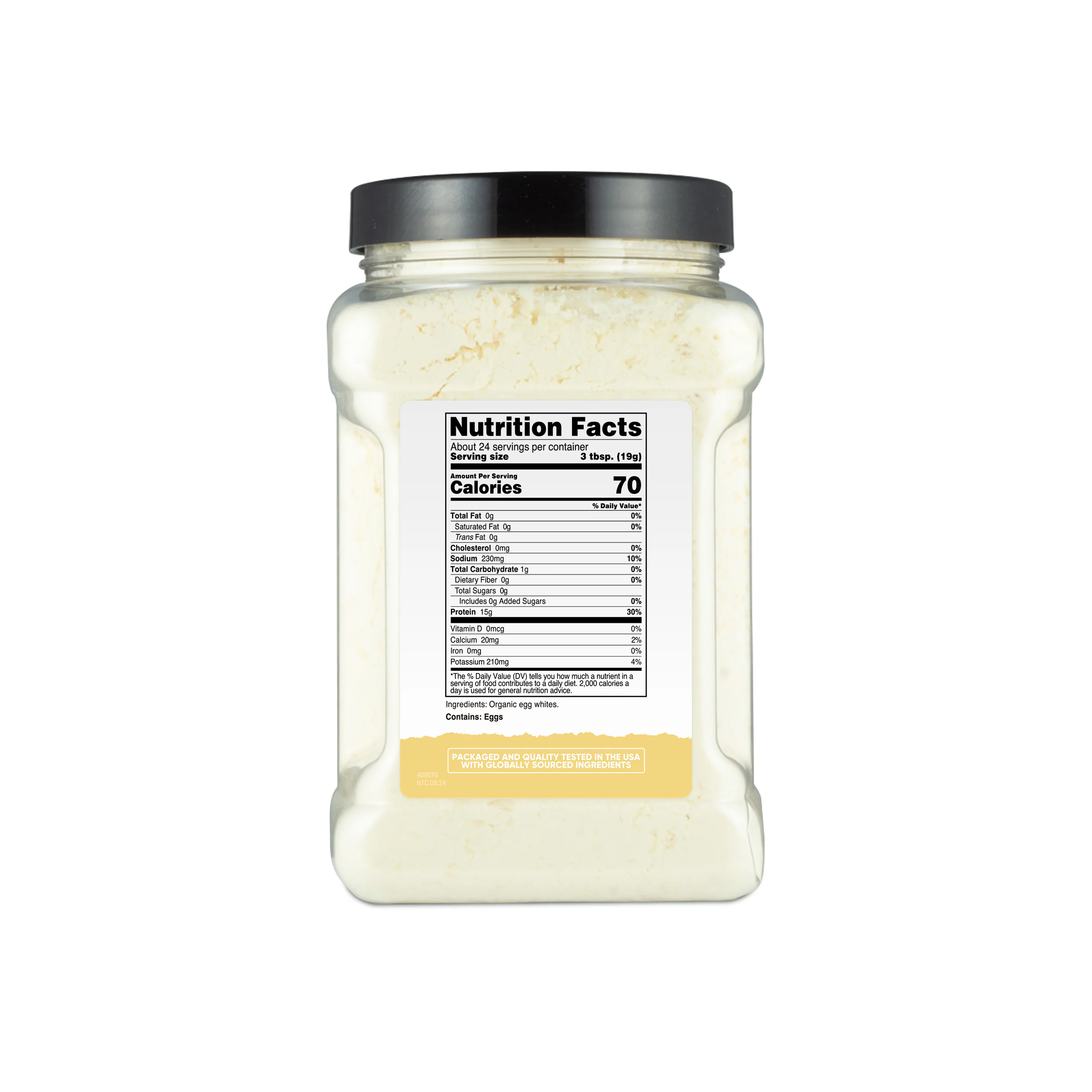 Nutricost Pantry Organic Egg White - Image 2