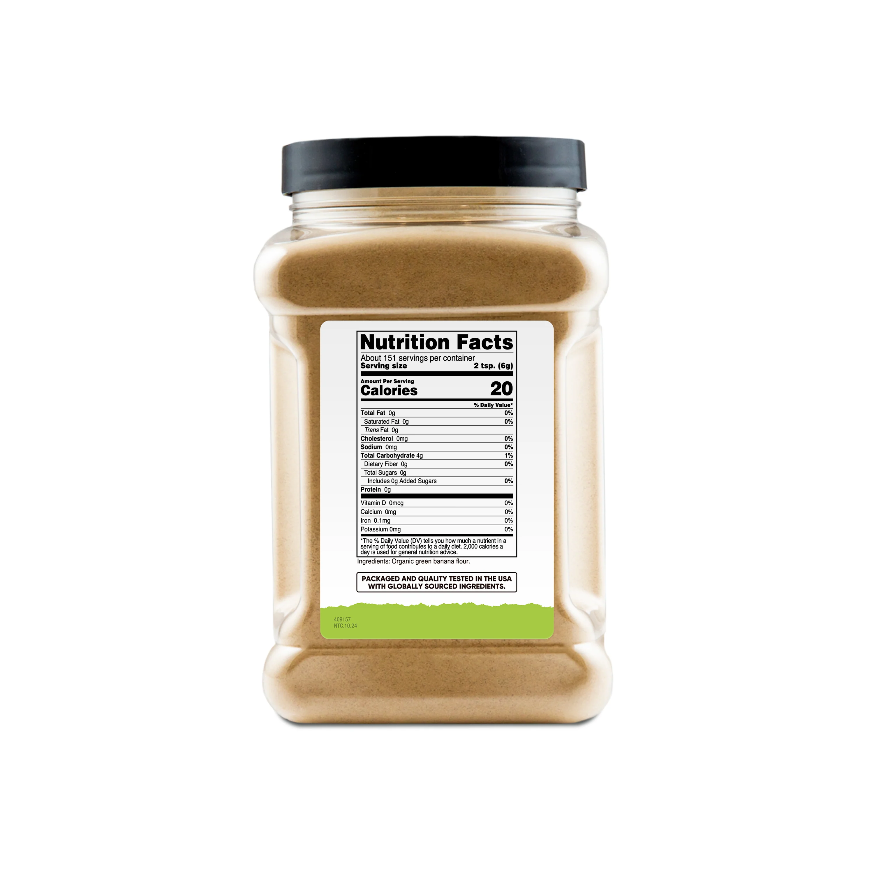 Nutricost Pantry Organic Green Banana Flour - Image 2