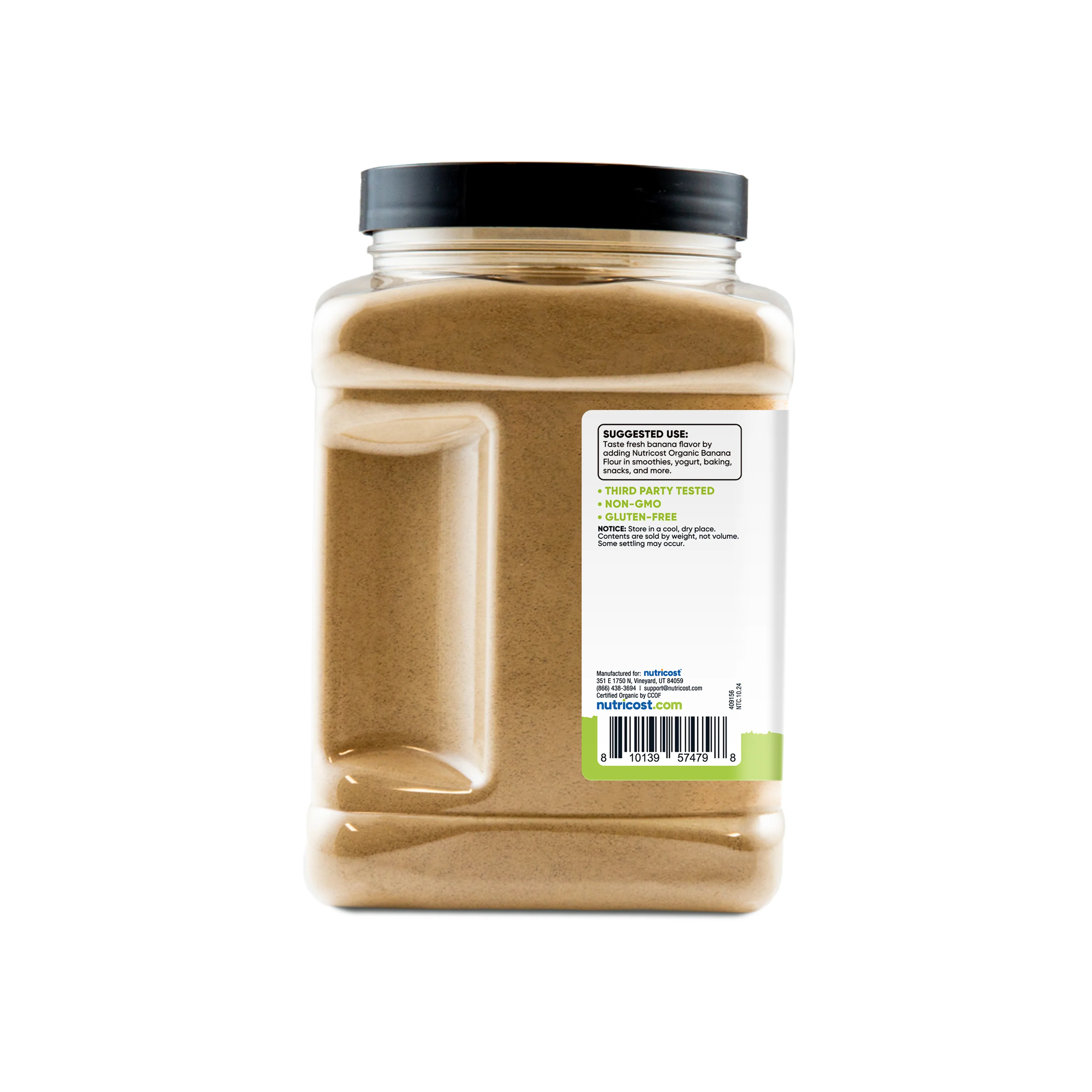 Nutricost Pantry Organic Green Banana Flour - Image 3