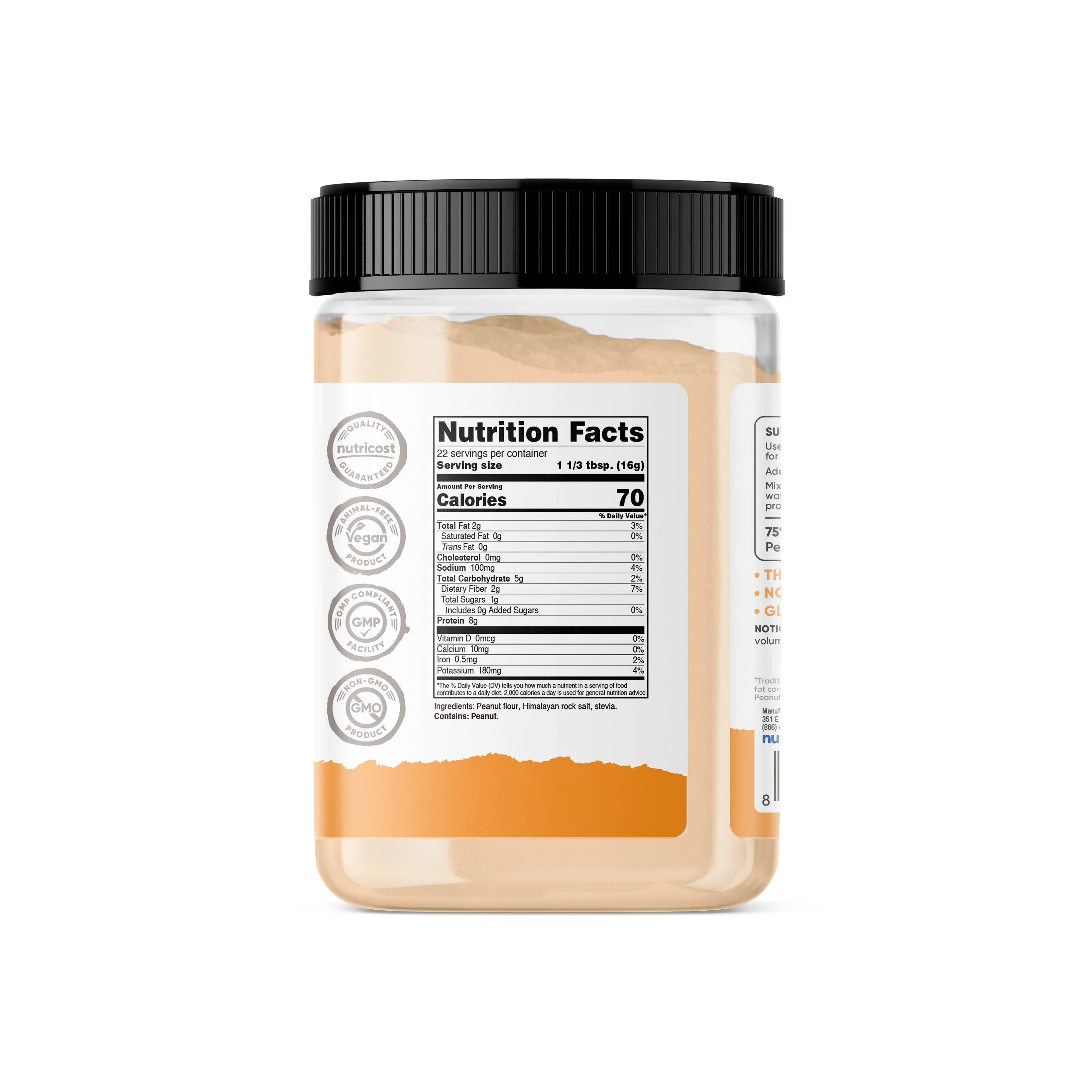 Nutricost Peanut Butter Powder - Image 2