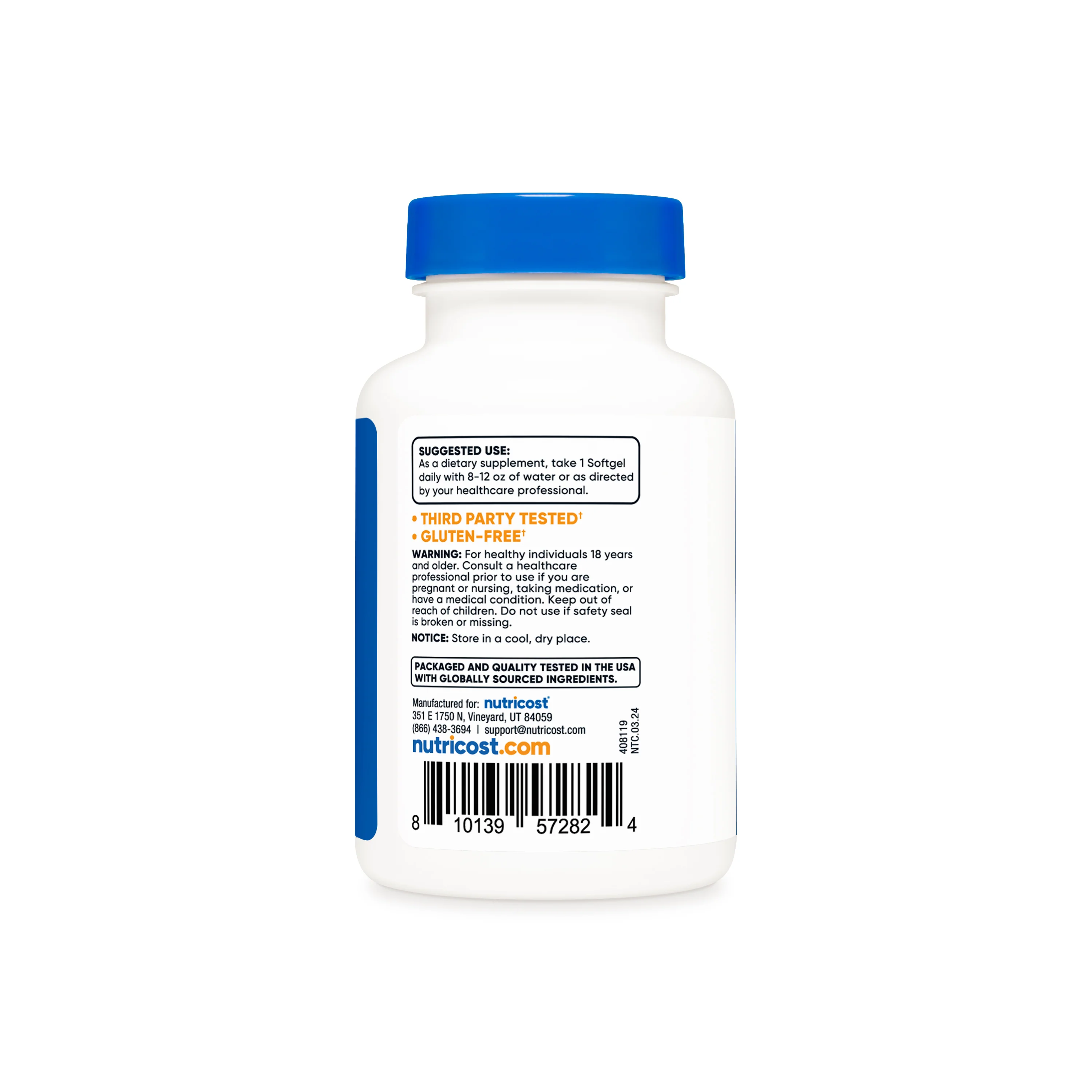 Nutricost Peppermint Oil Softgels - Image 6