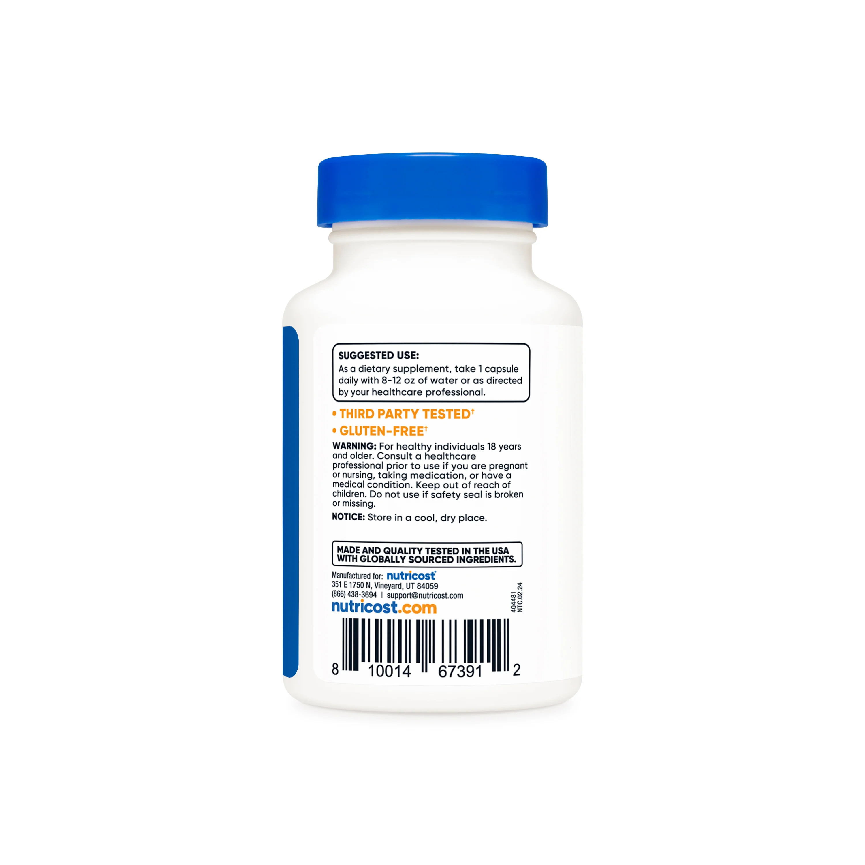 Nutricost Policosanol Capsules - Image 3