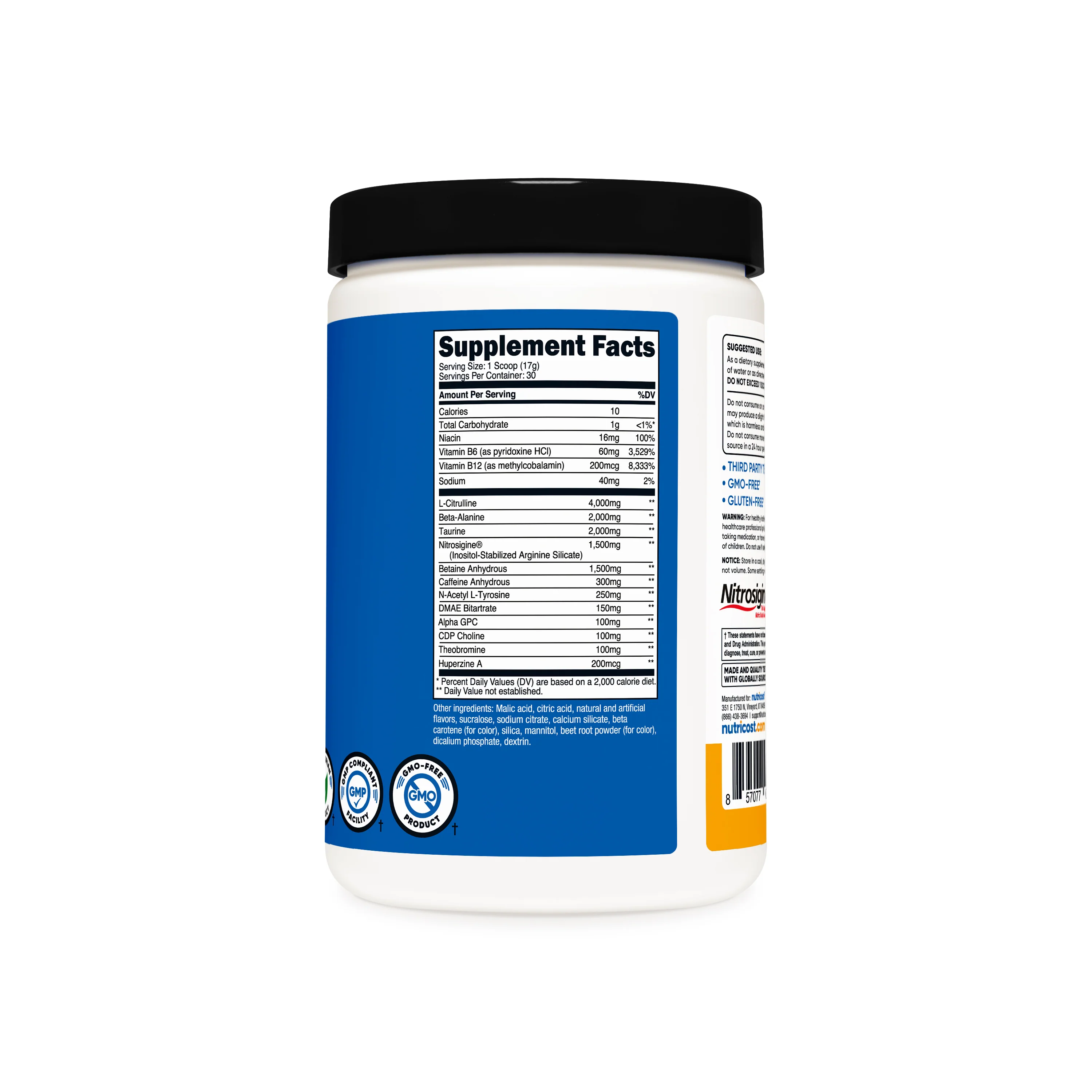 Nutricost Pre-X Workout Complex Powder - Image 26