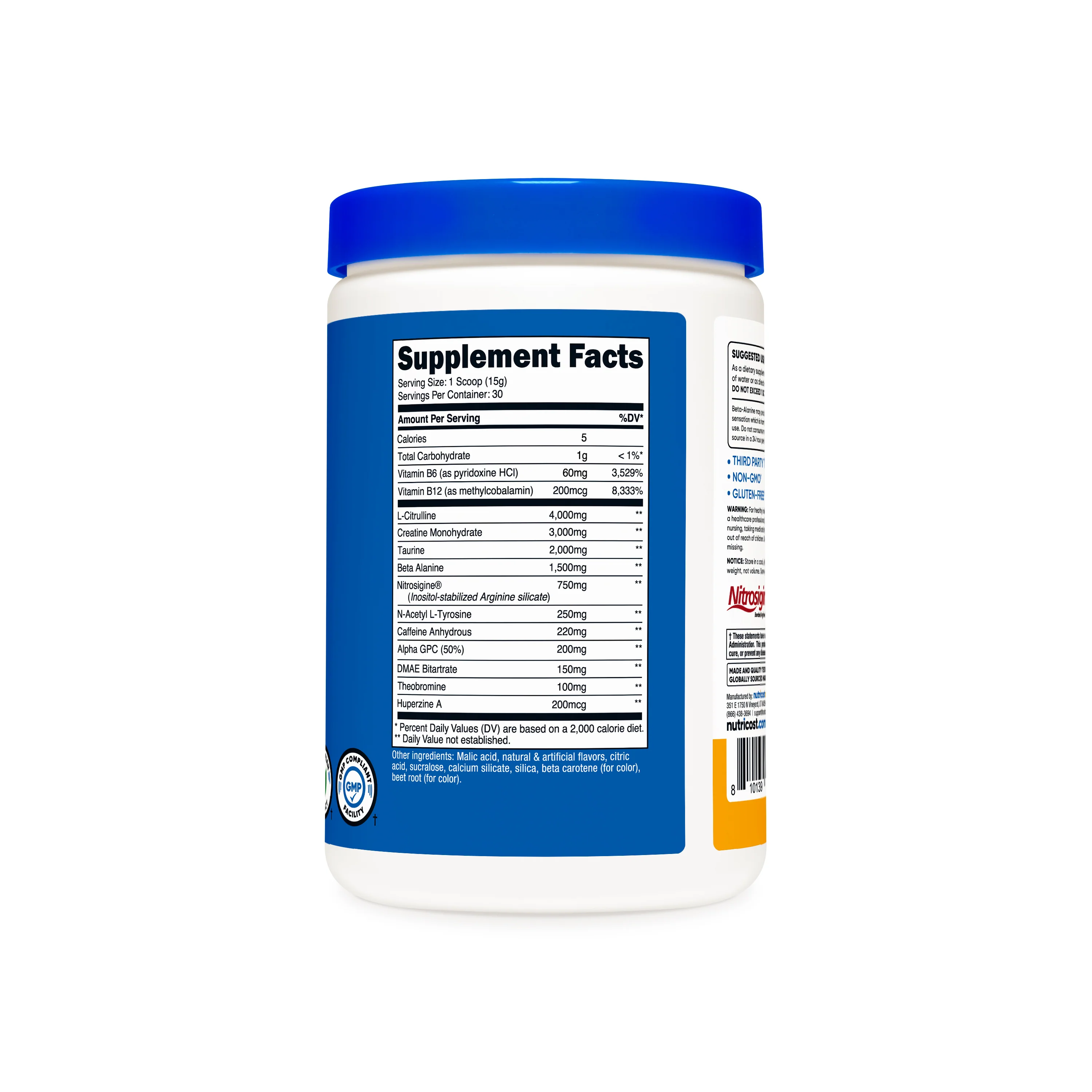 Nutricost Pre-Workout Complex With Creatine - Image 3