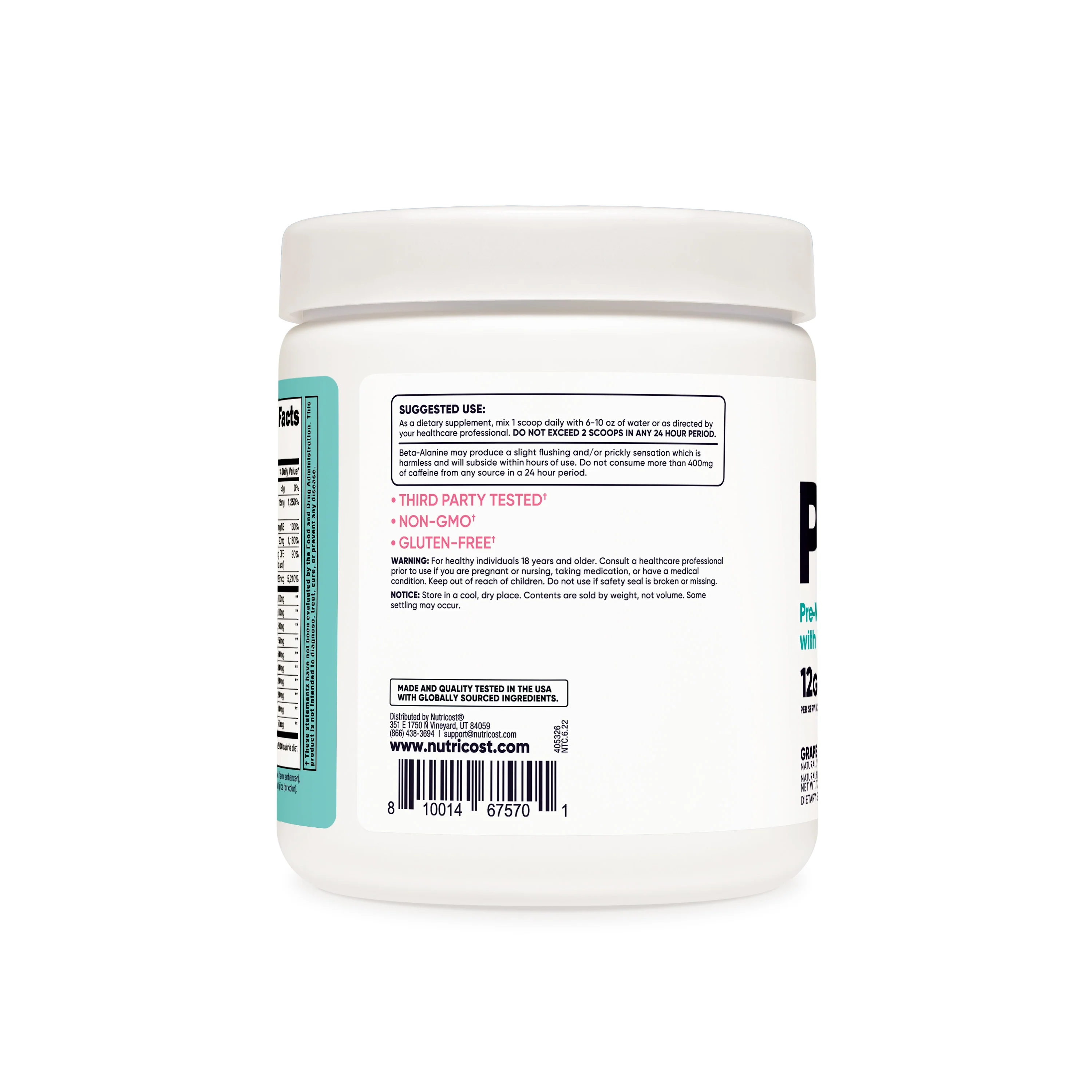 Nutricost Pre-Workout For Women Powder - Image 23