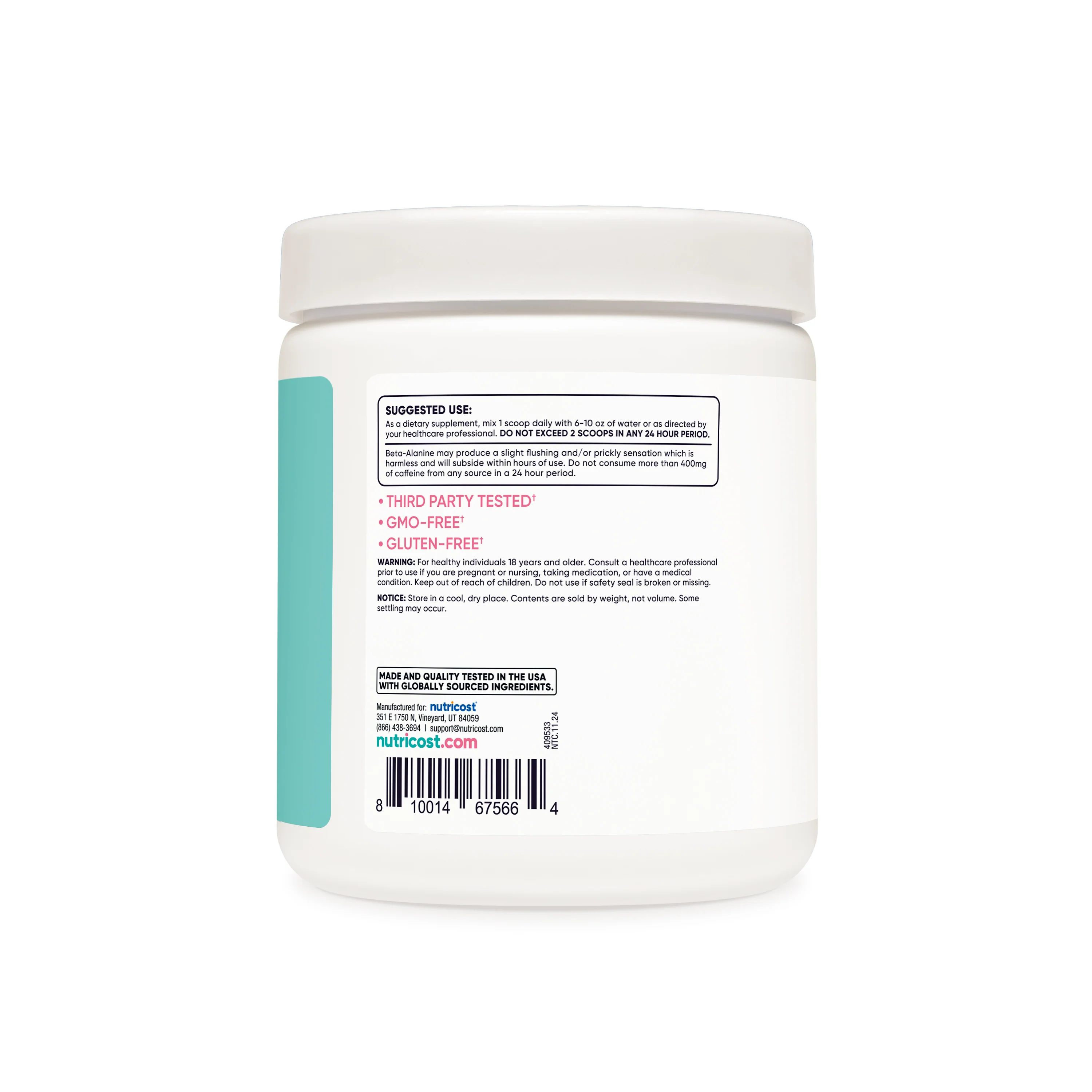 Nutricost Pre-Workout For Women Powder - Image 3