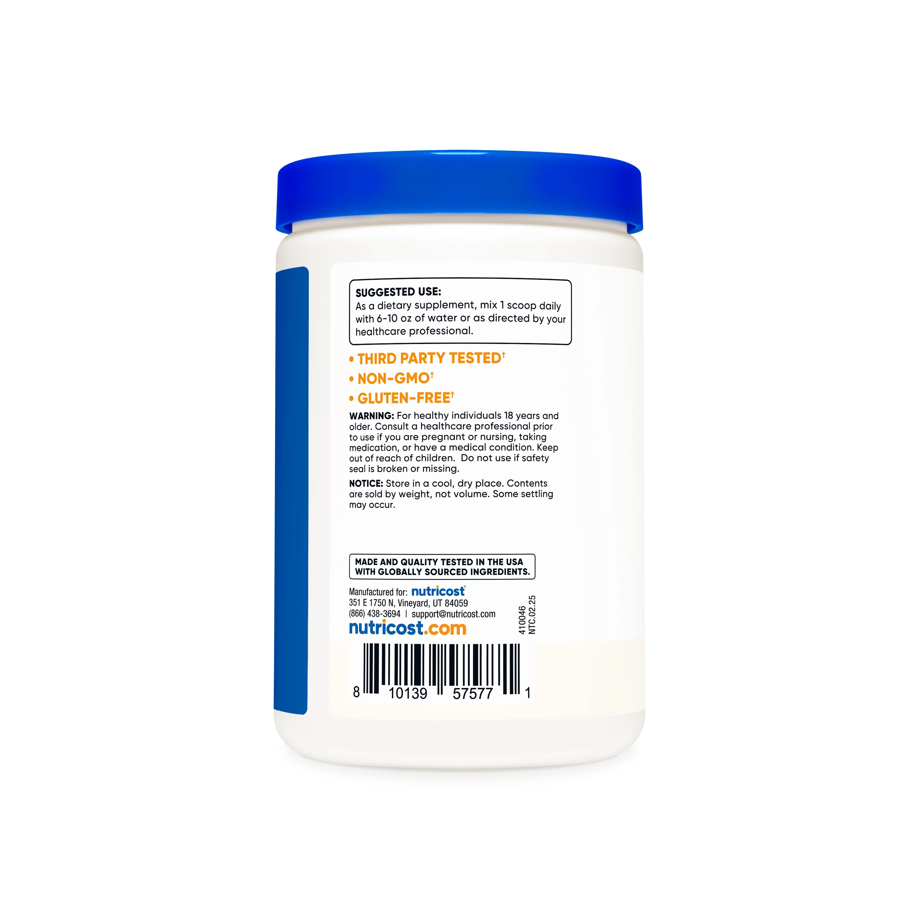 Nutricost Prebiotic Fiber Powder - Image 3