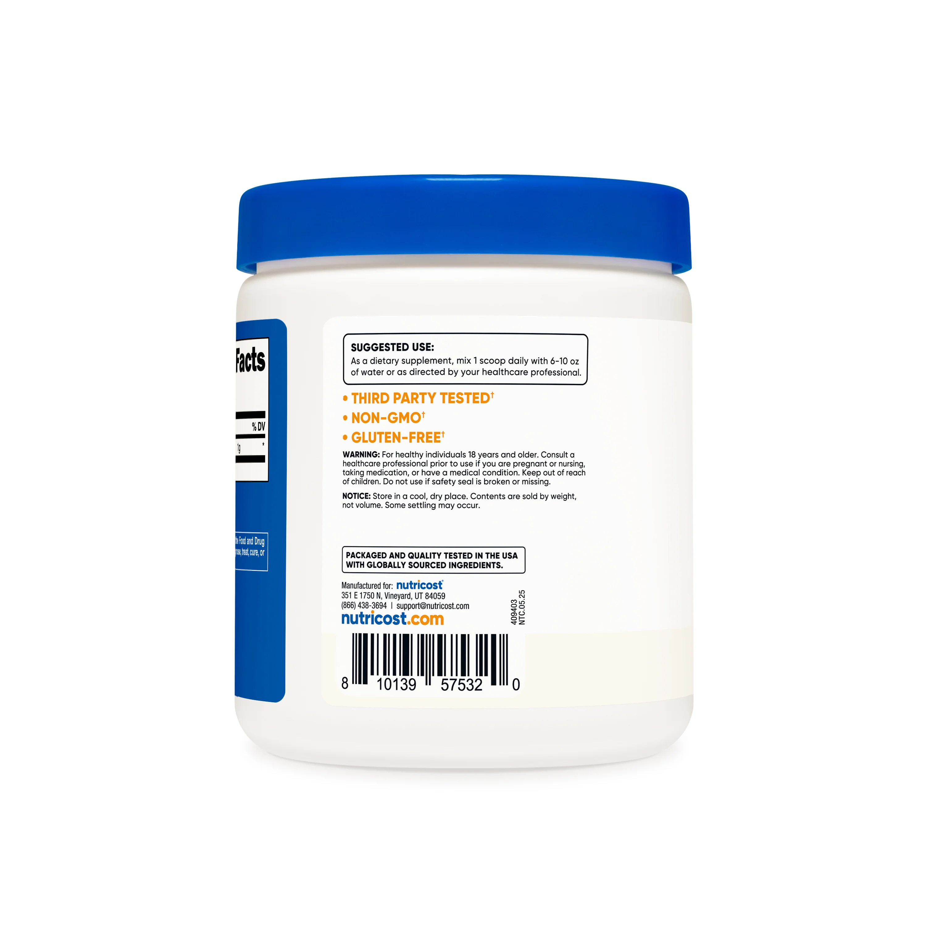Nutricost Pure Agmatine Sulfate Powder - Image 6