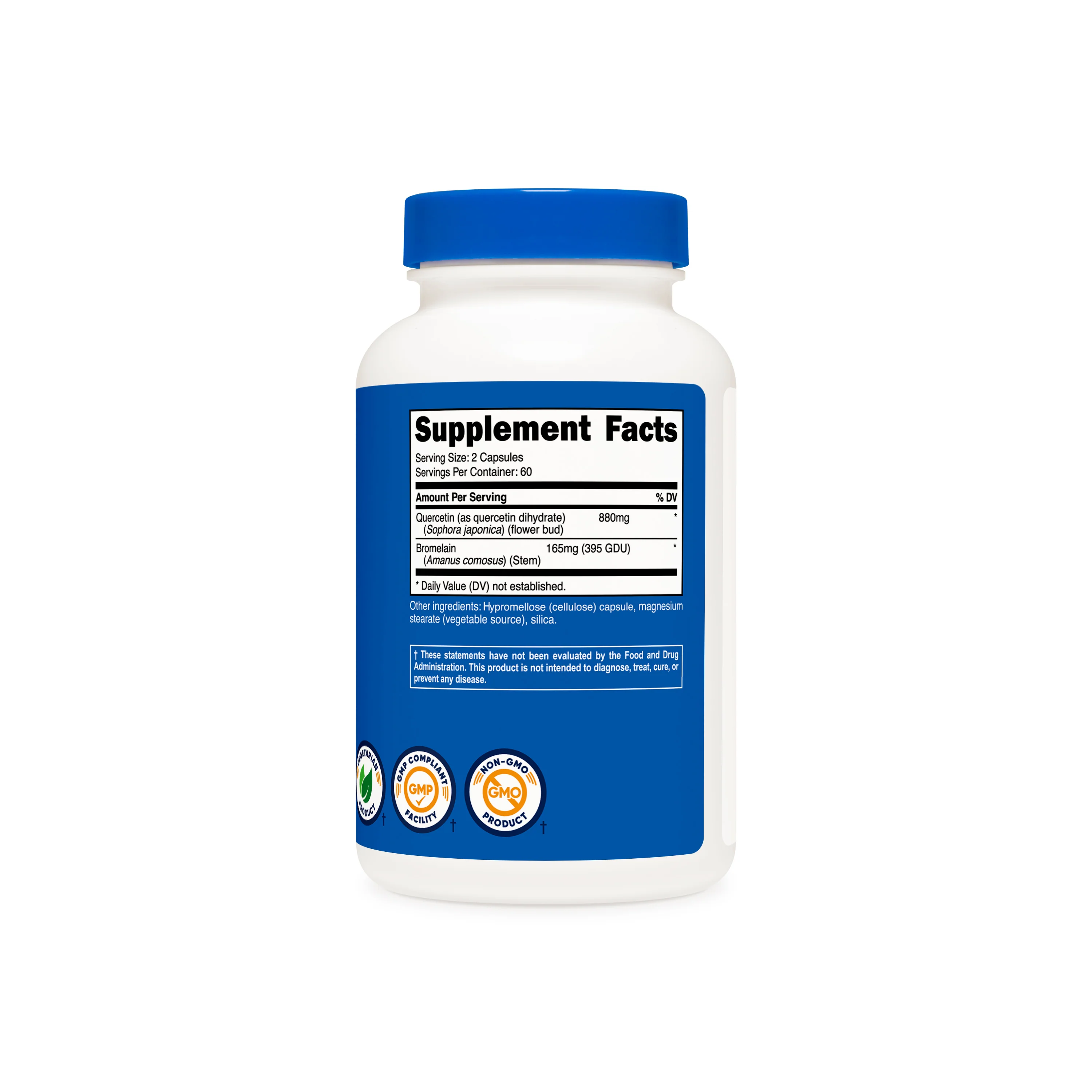 Nutricost Quercetin (With Bromelain) Capsules - Image 3