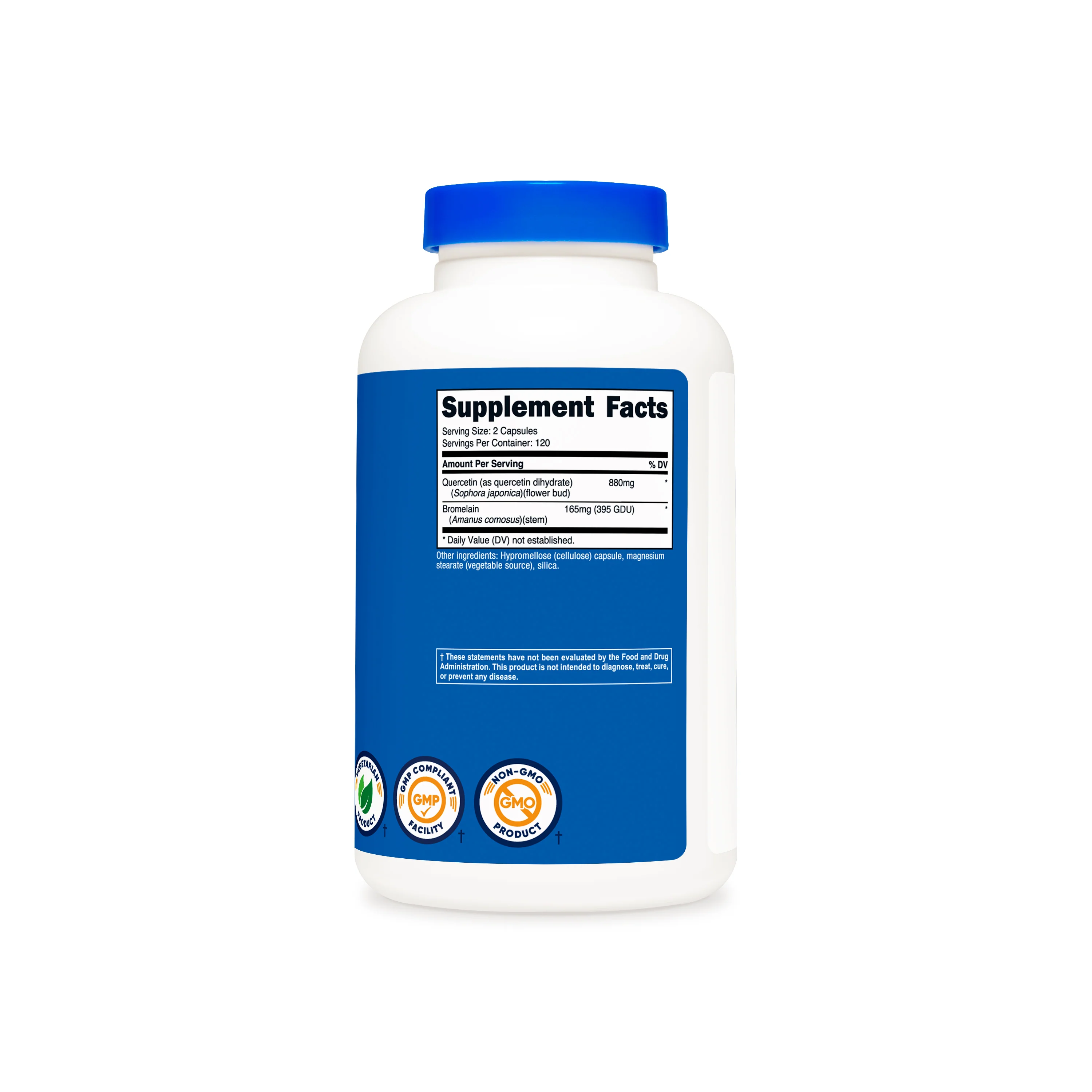 Nutricost Quercetin (With Bromelain) Capsules - Image 5