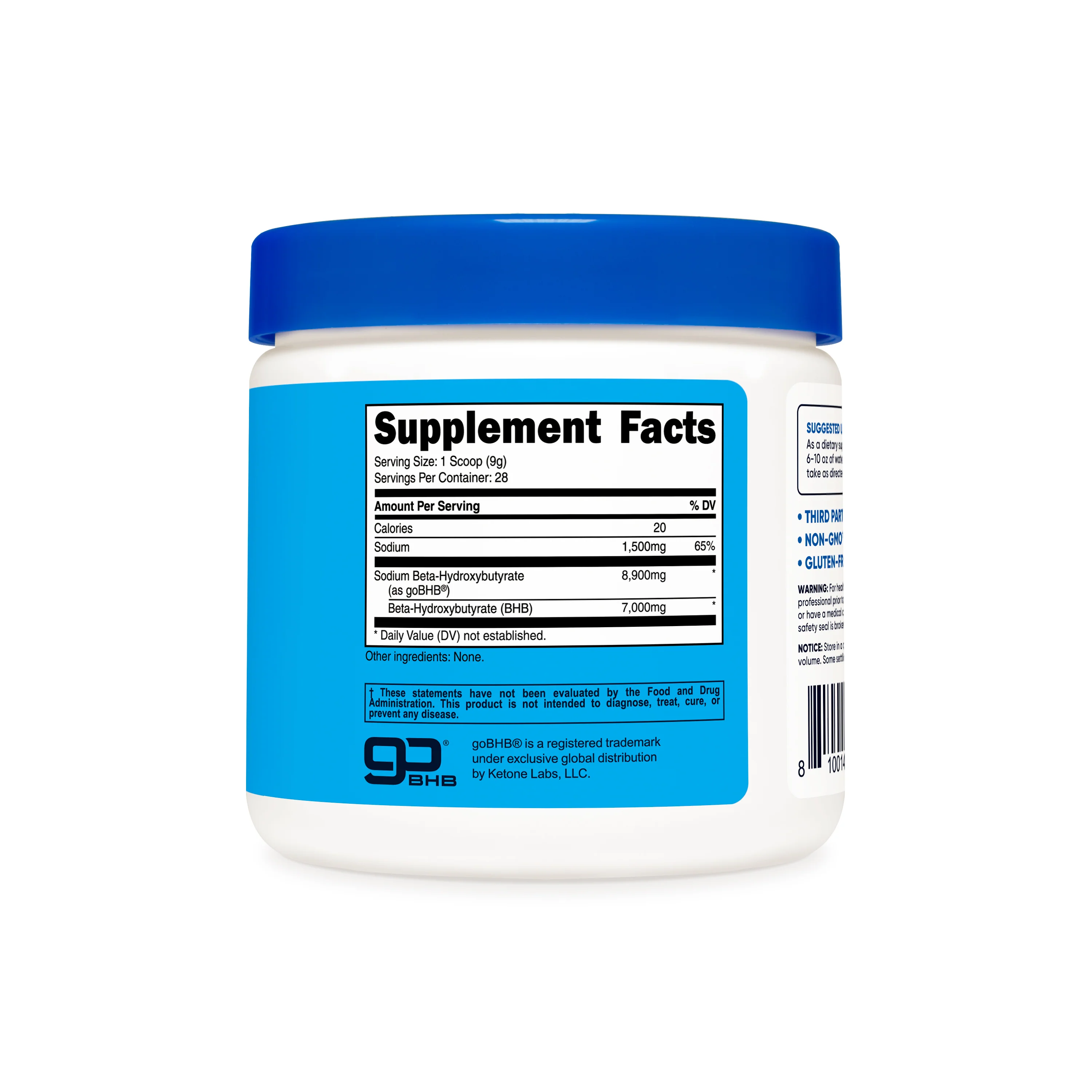 Nutricost Sodium BHB - Image 2