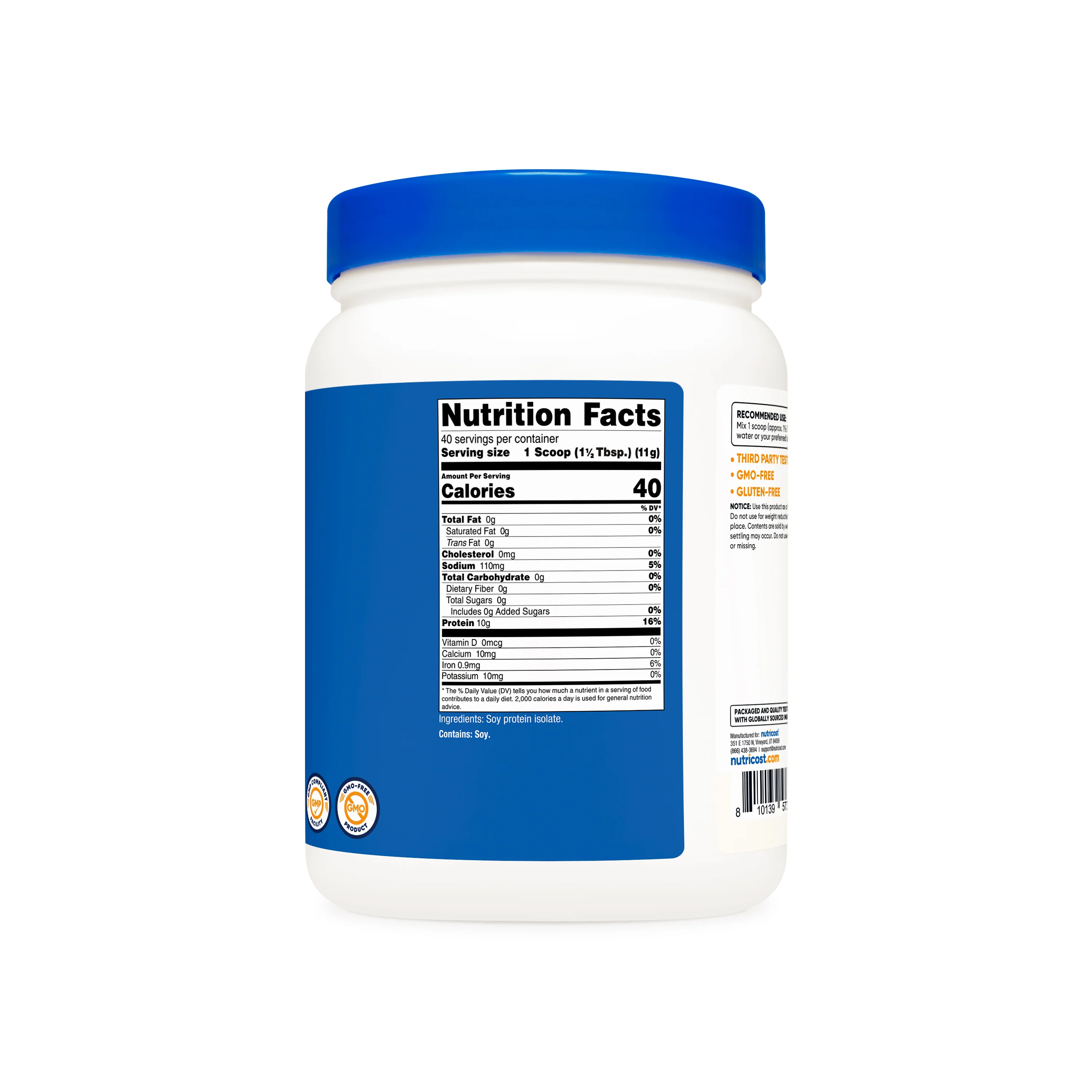Nutricost Soy Protein Isolate - Image 5