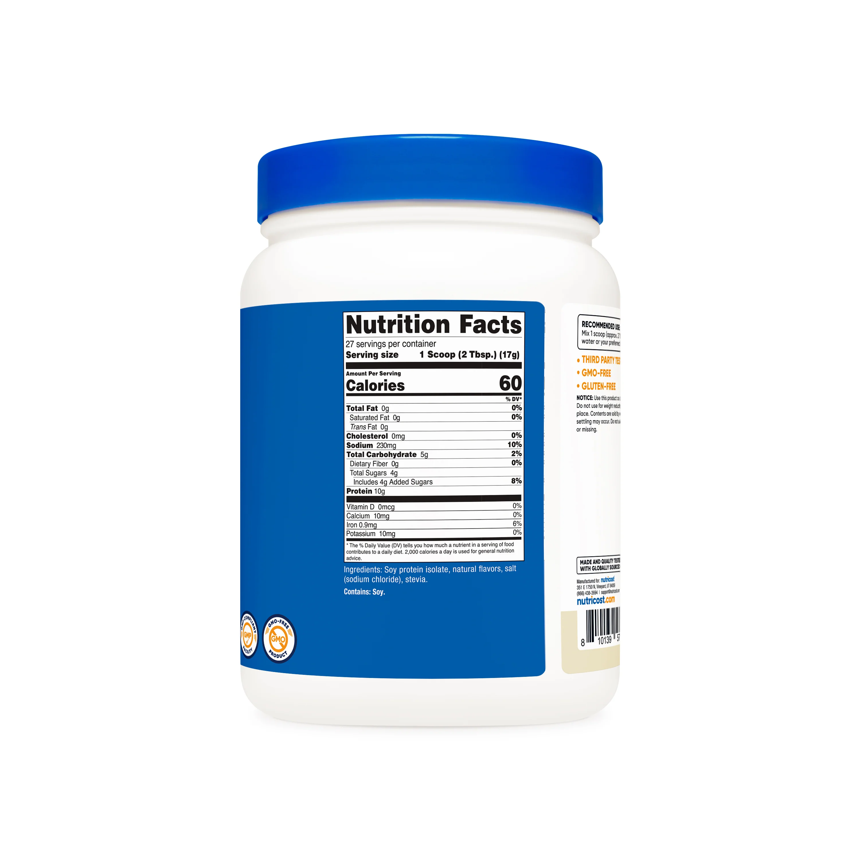 Nutricost Soy Protein Powder - Image 4