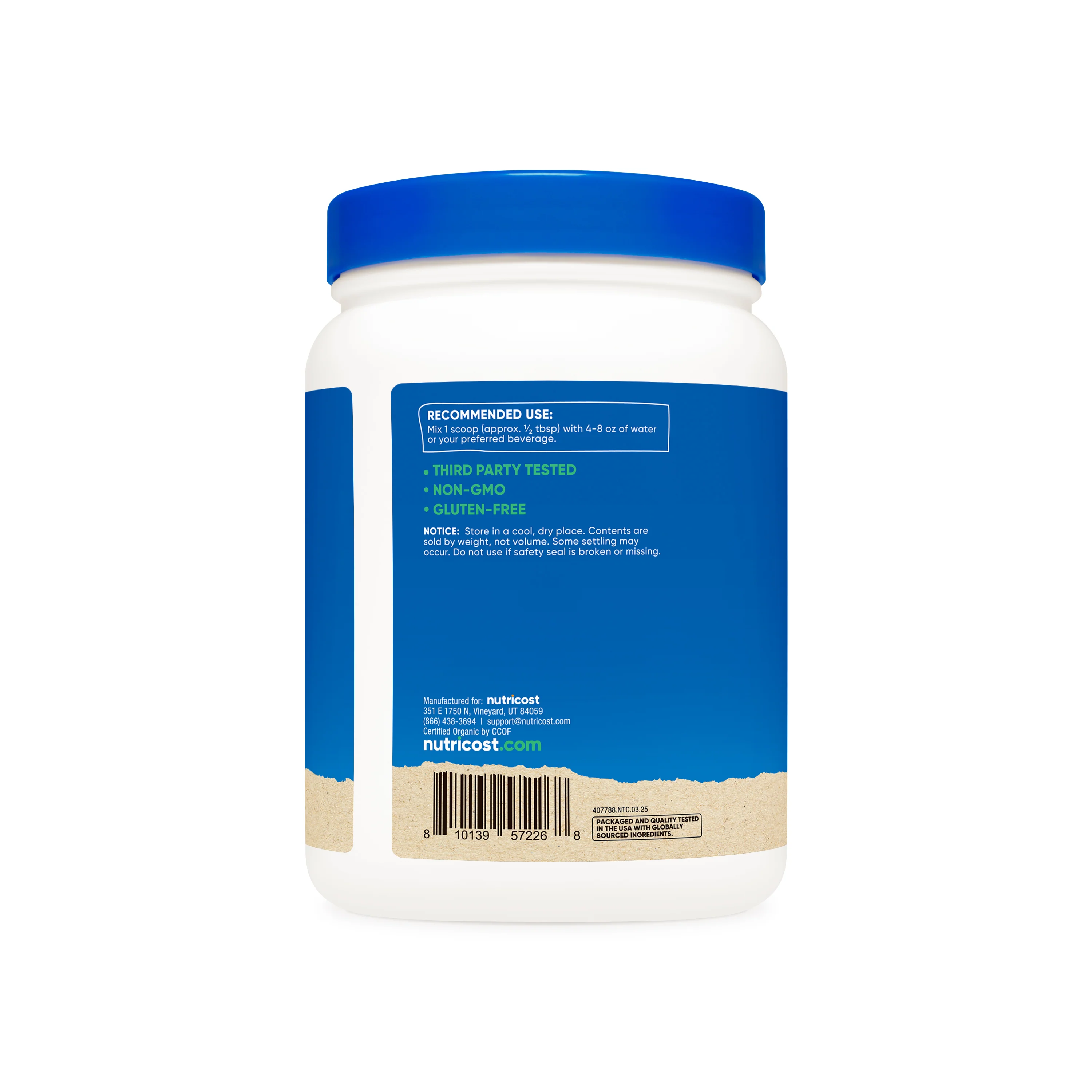 Nutricost Organic Spinach Powder - Image 3