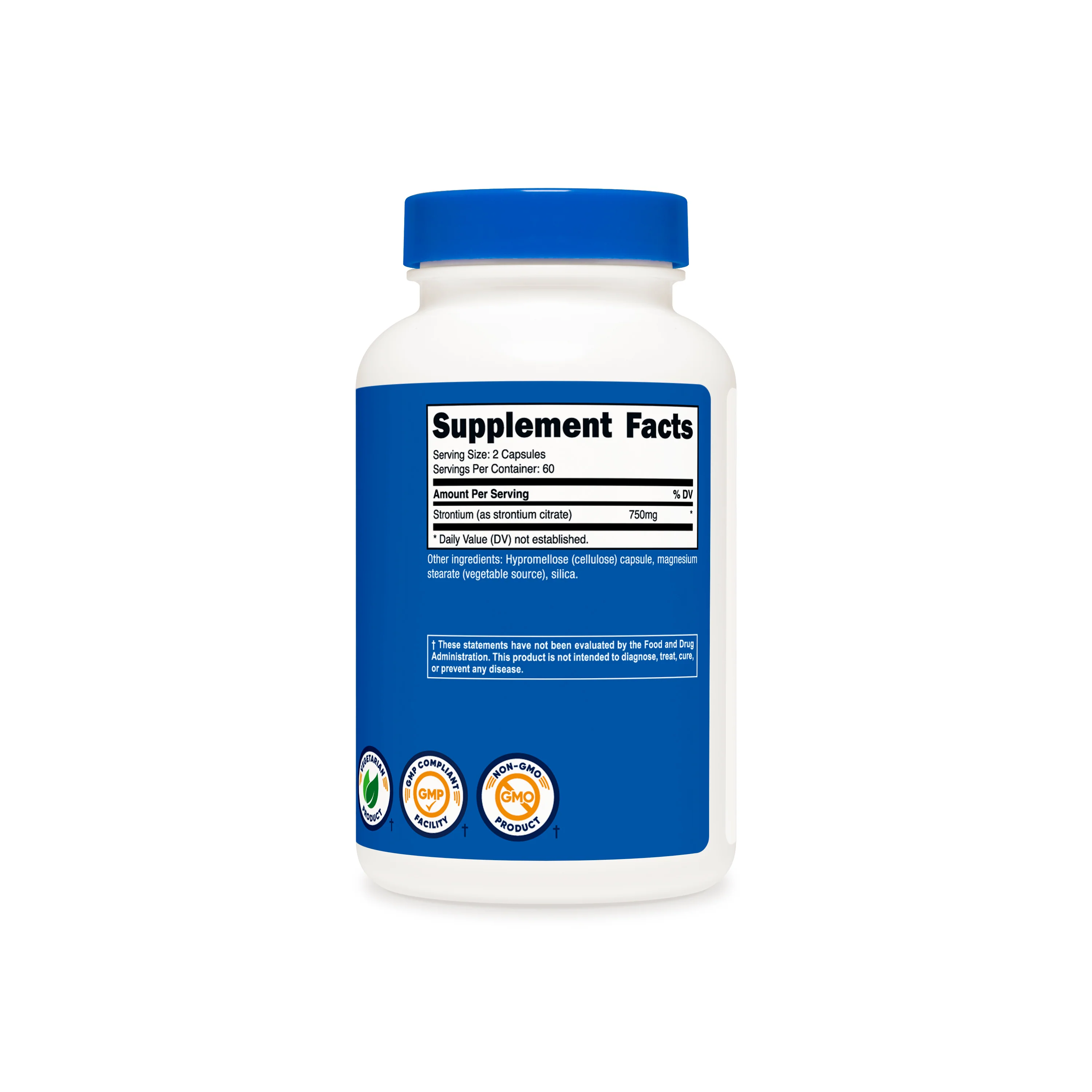 Nutricost Strontium Capsules - Image 2