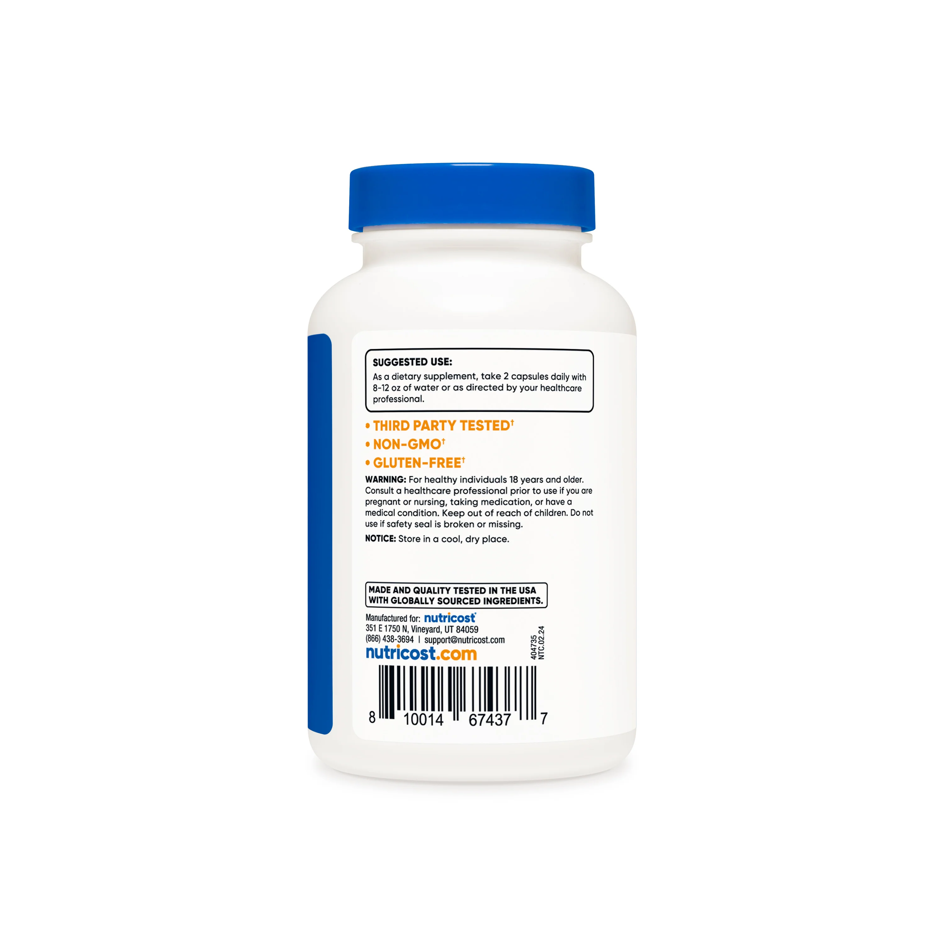 Nutricost Strontium Capsules - Image 3