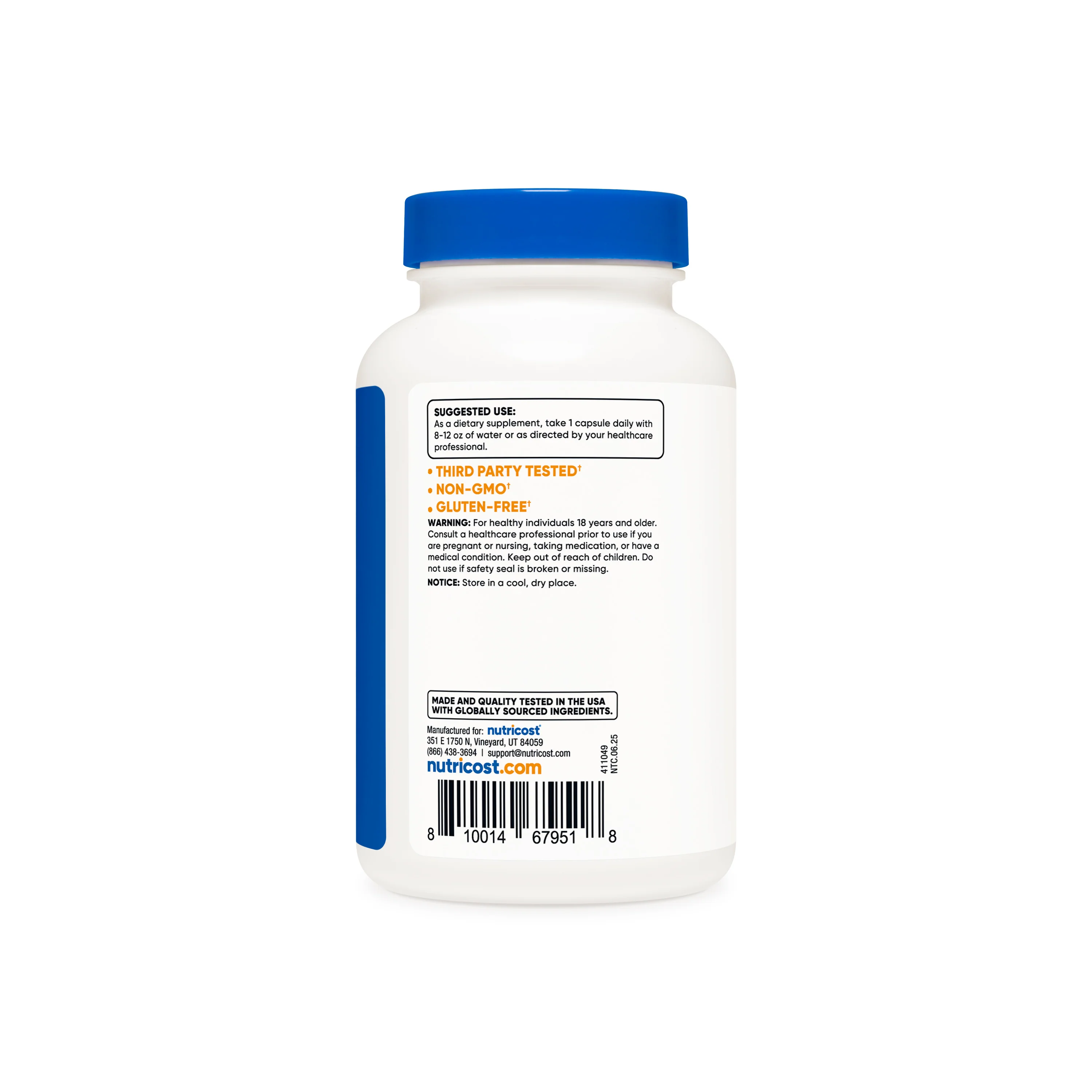 Nutricost TMG Capsules - Image 3