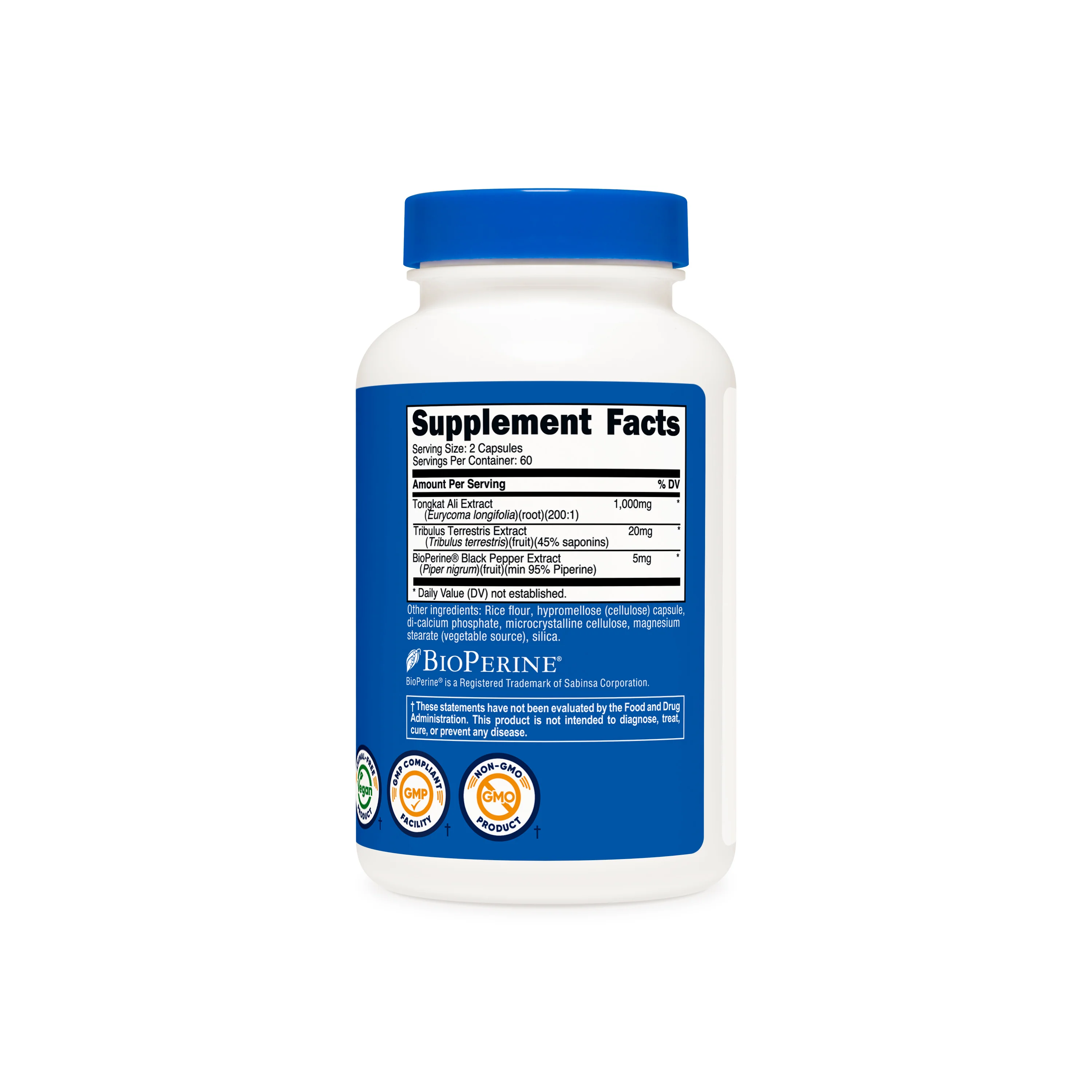 Nutricost Tongkat Ali Capsules - Image 2