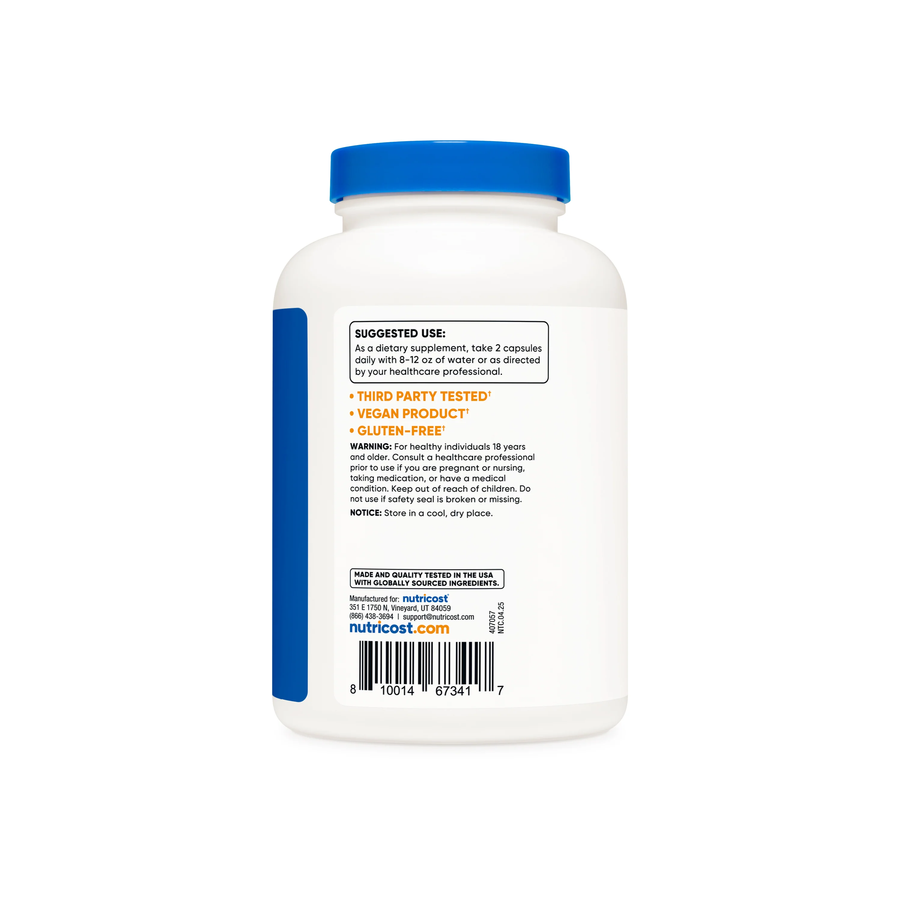 Nutricost Turkey Tail Mushroom Capsules - Image 6