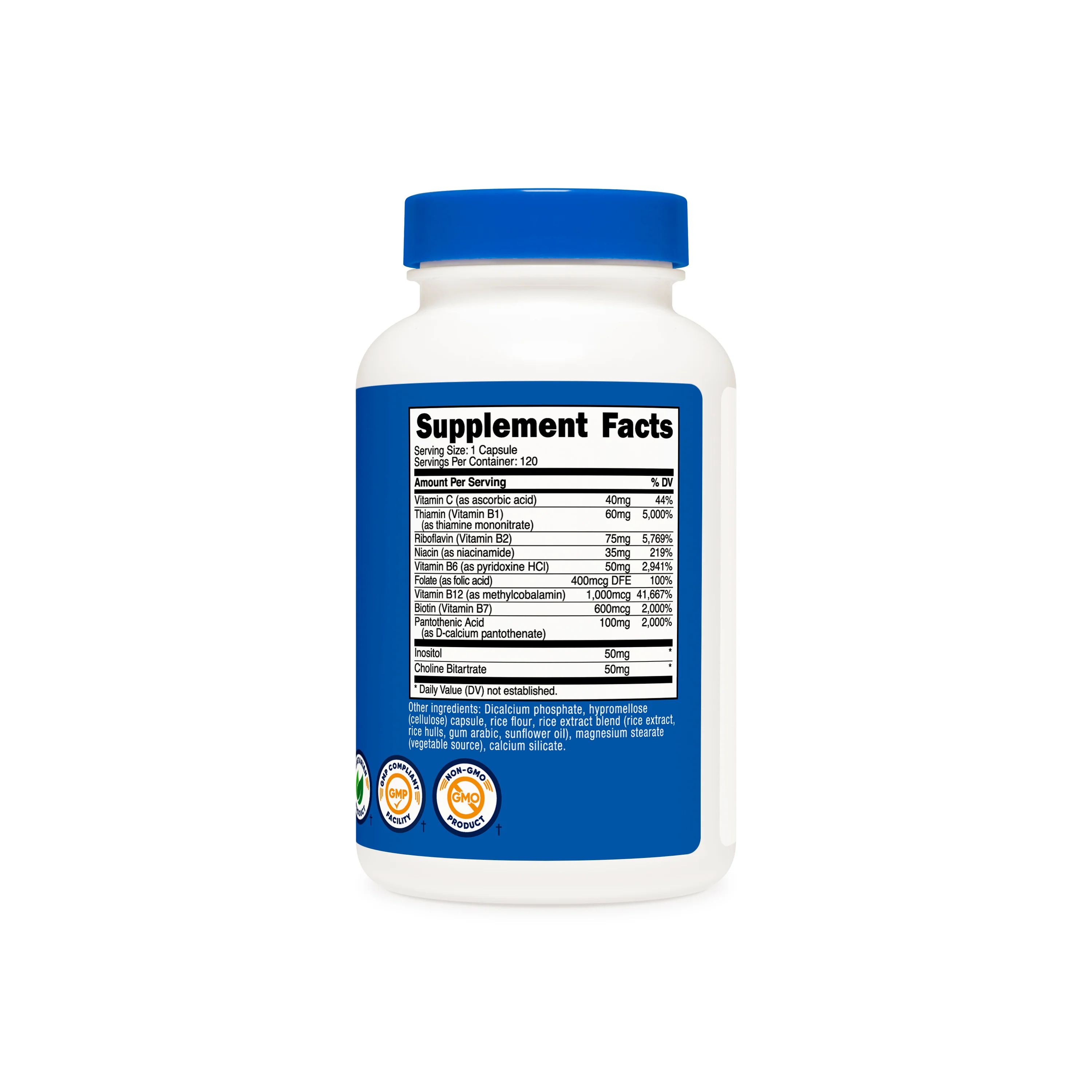 Nutricost Vitamin B Complex Capsules - Image 8