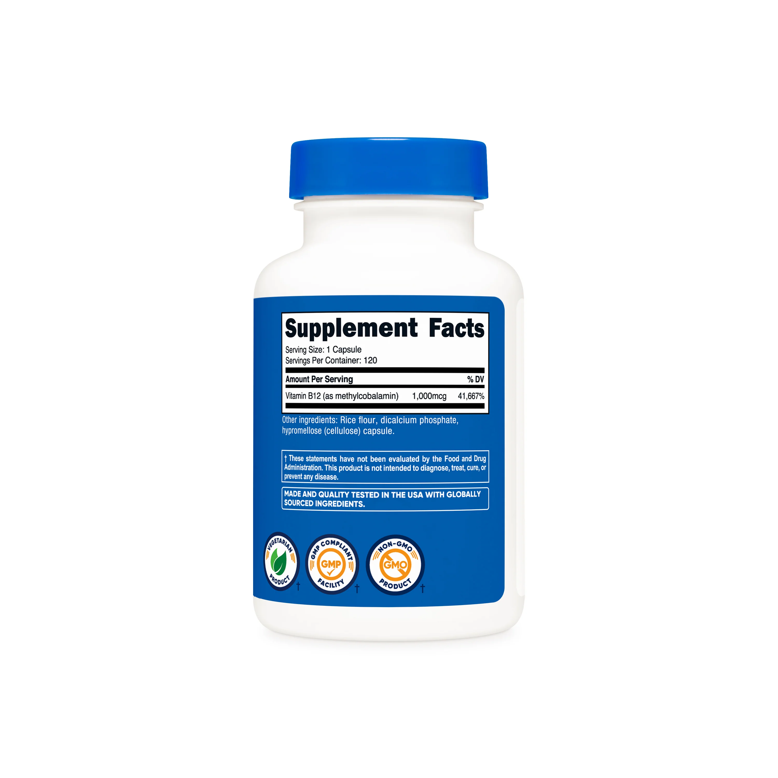 Nutricost Vitamin B12 Capsules - Image 17
