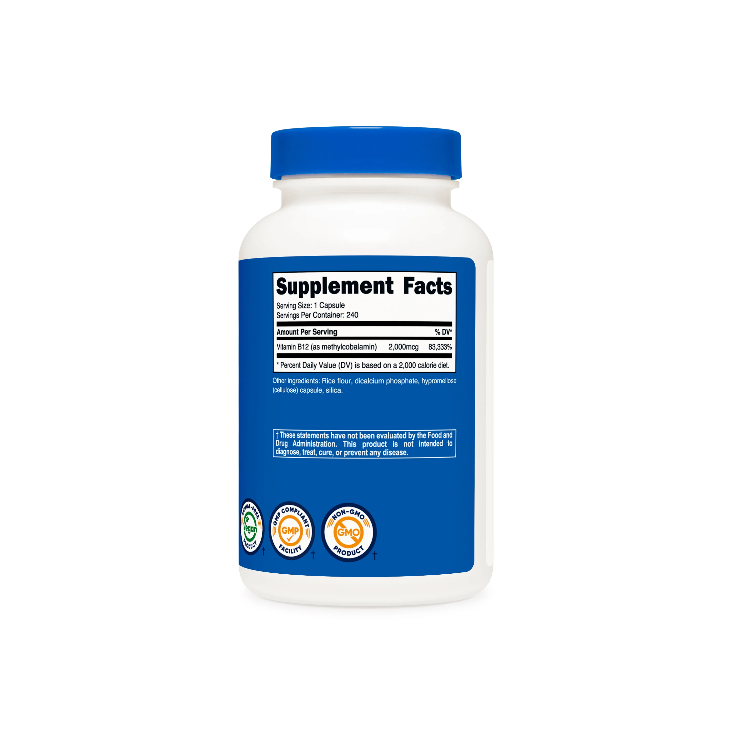 Nutricost Vitamin B12 Capsules - Image 9