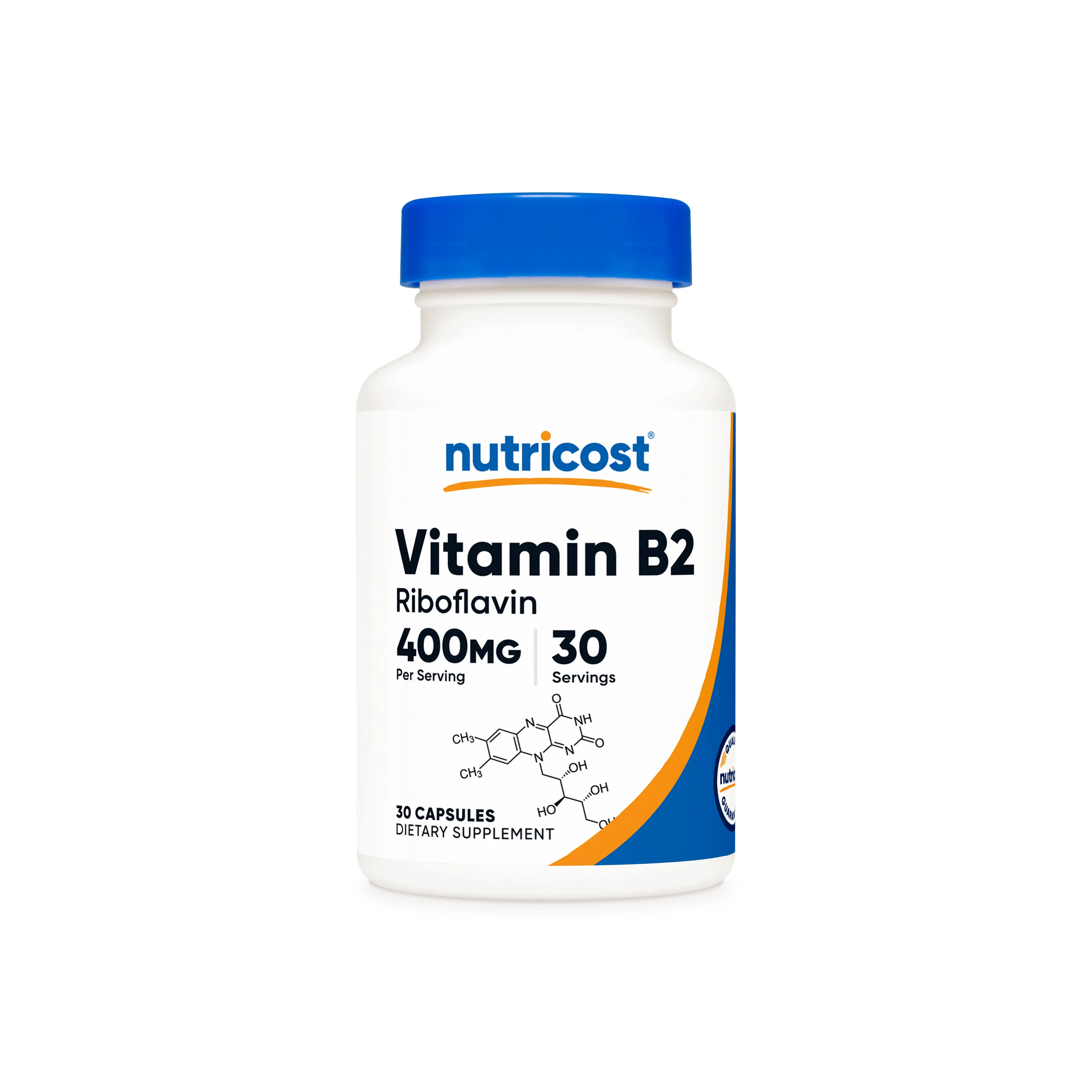 Nutricost Vitamin B2 Riboflavin Capsules - Image 4