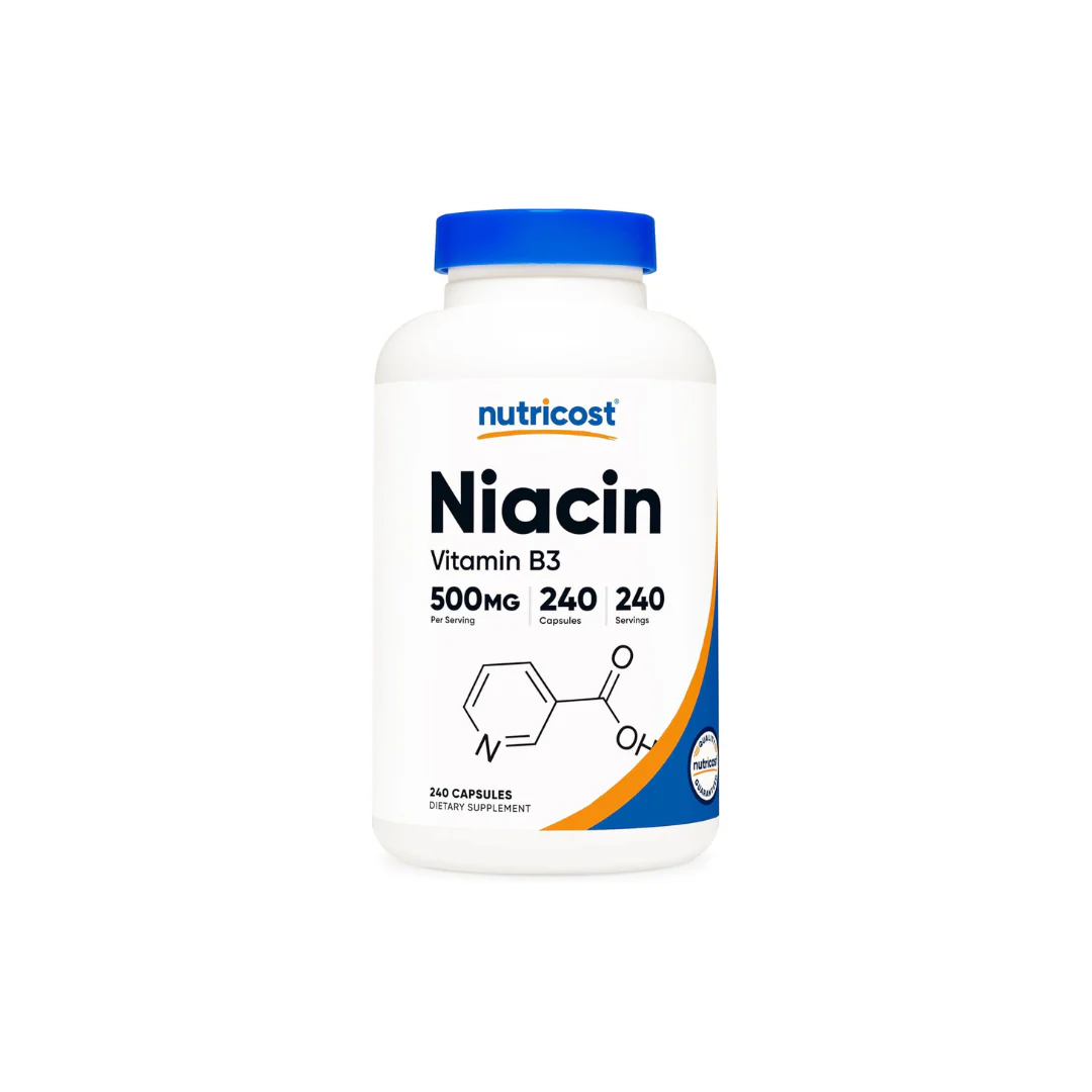 Nutricost Vitamin B3 Niacin Capsules - Image 7