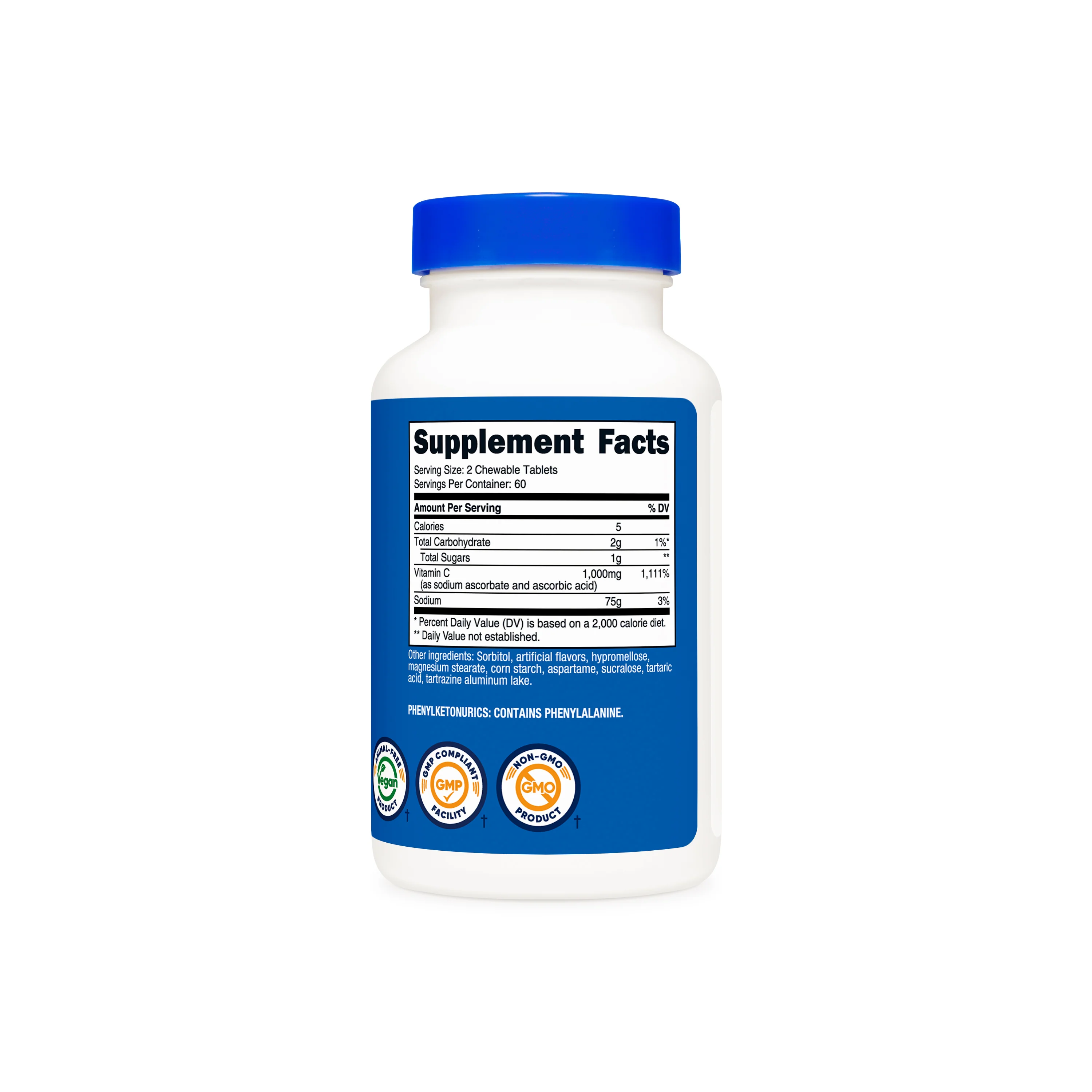 Nutricost Vitamin C Chewabl - Image 2