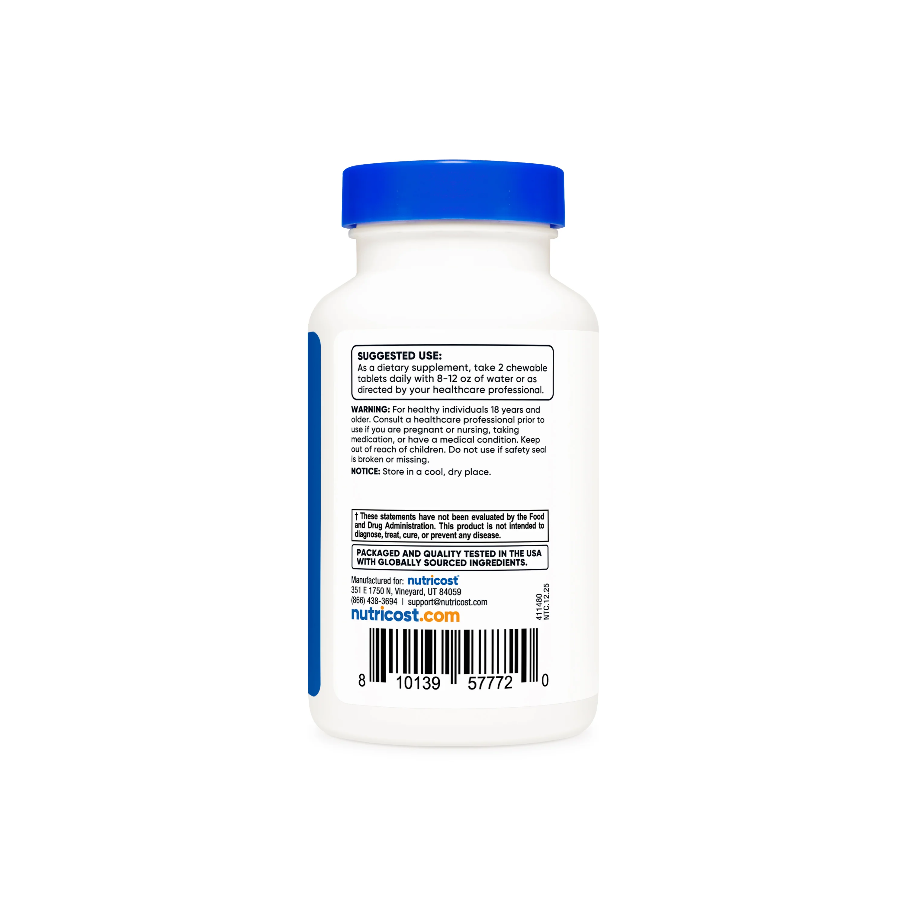 Nutricost Vitamin C Chewabl - Image 3