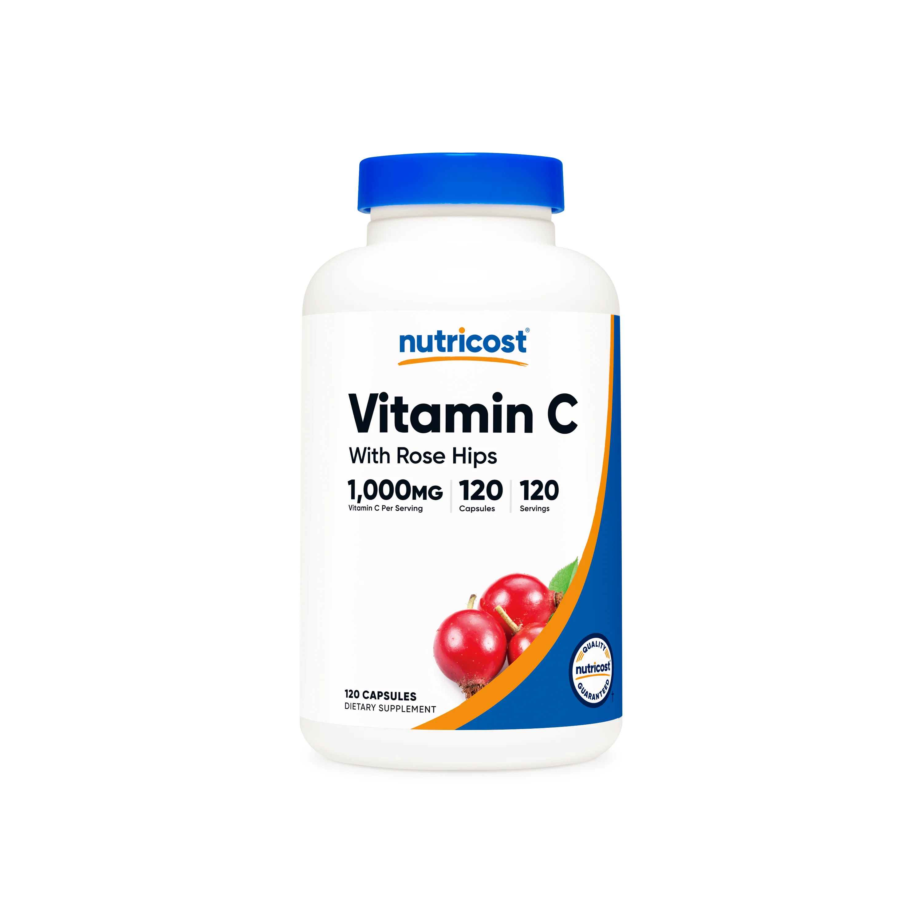 Nutricost Vitamin C with Rose Hips Capsules - Image 4