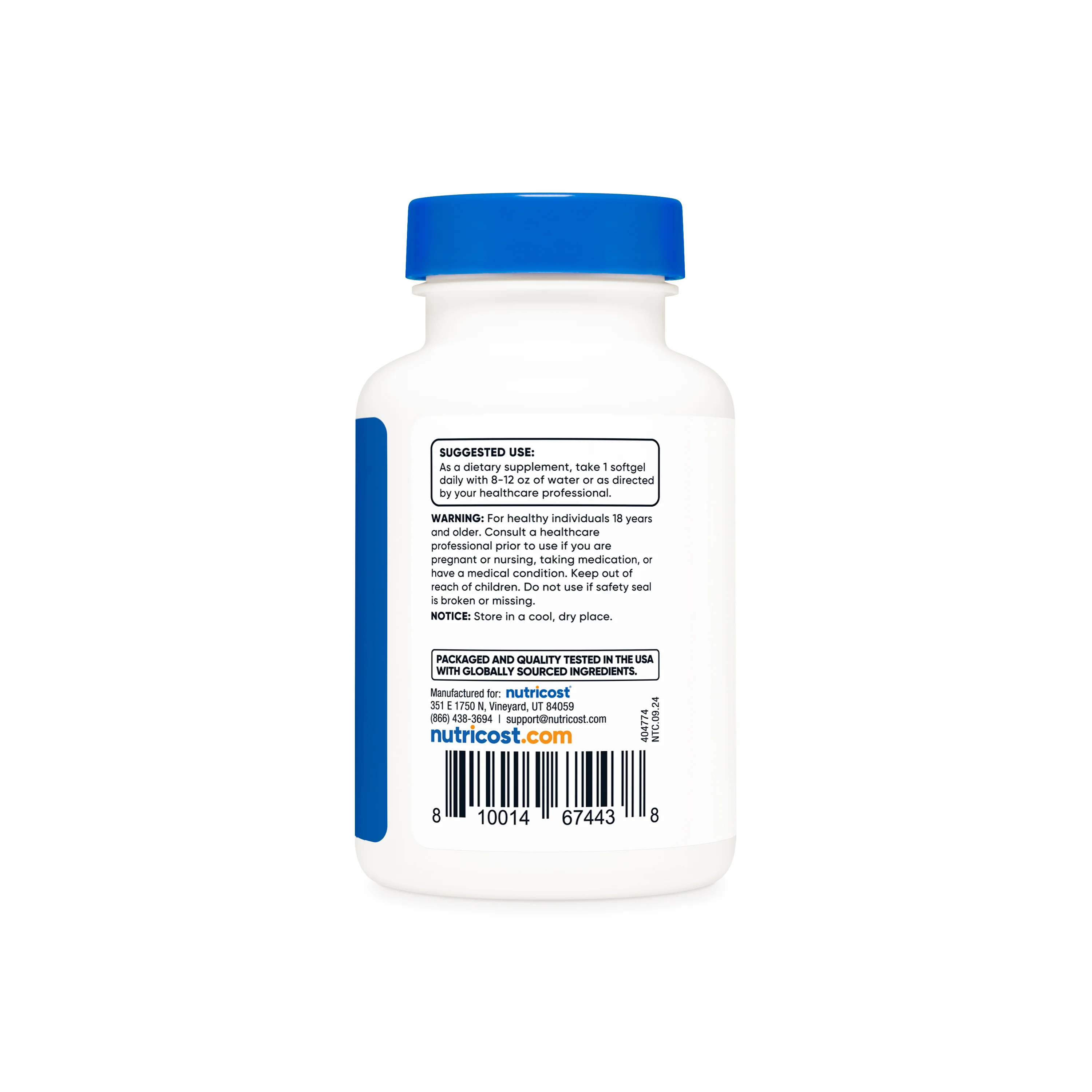 Nutricost Vitamin D3 Softgels - Image 12