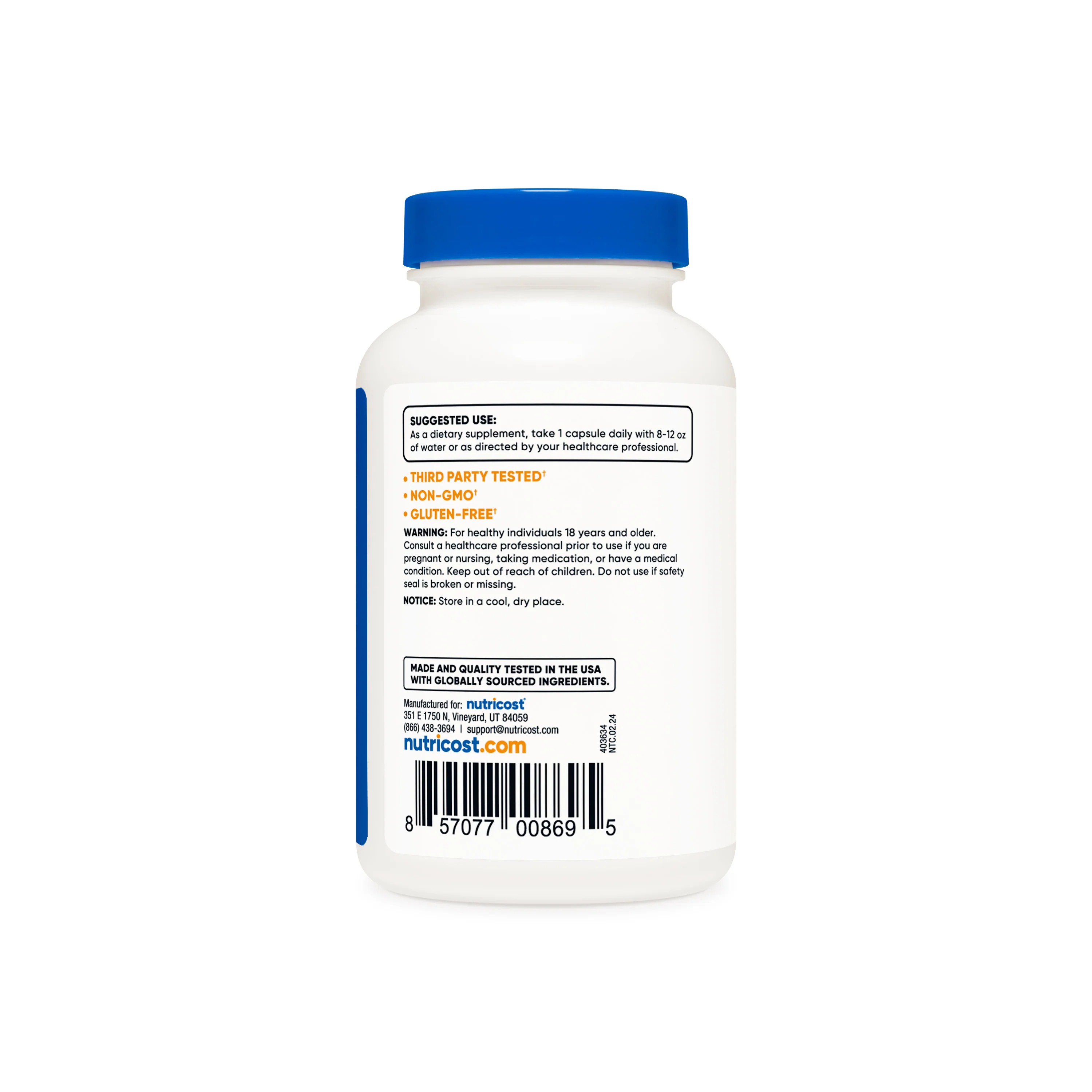 Nutricost Vitamin K2 (MK4) Capsules - Image 3