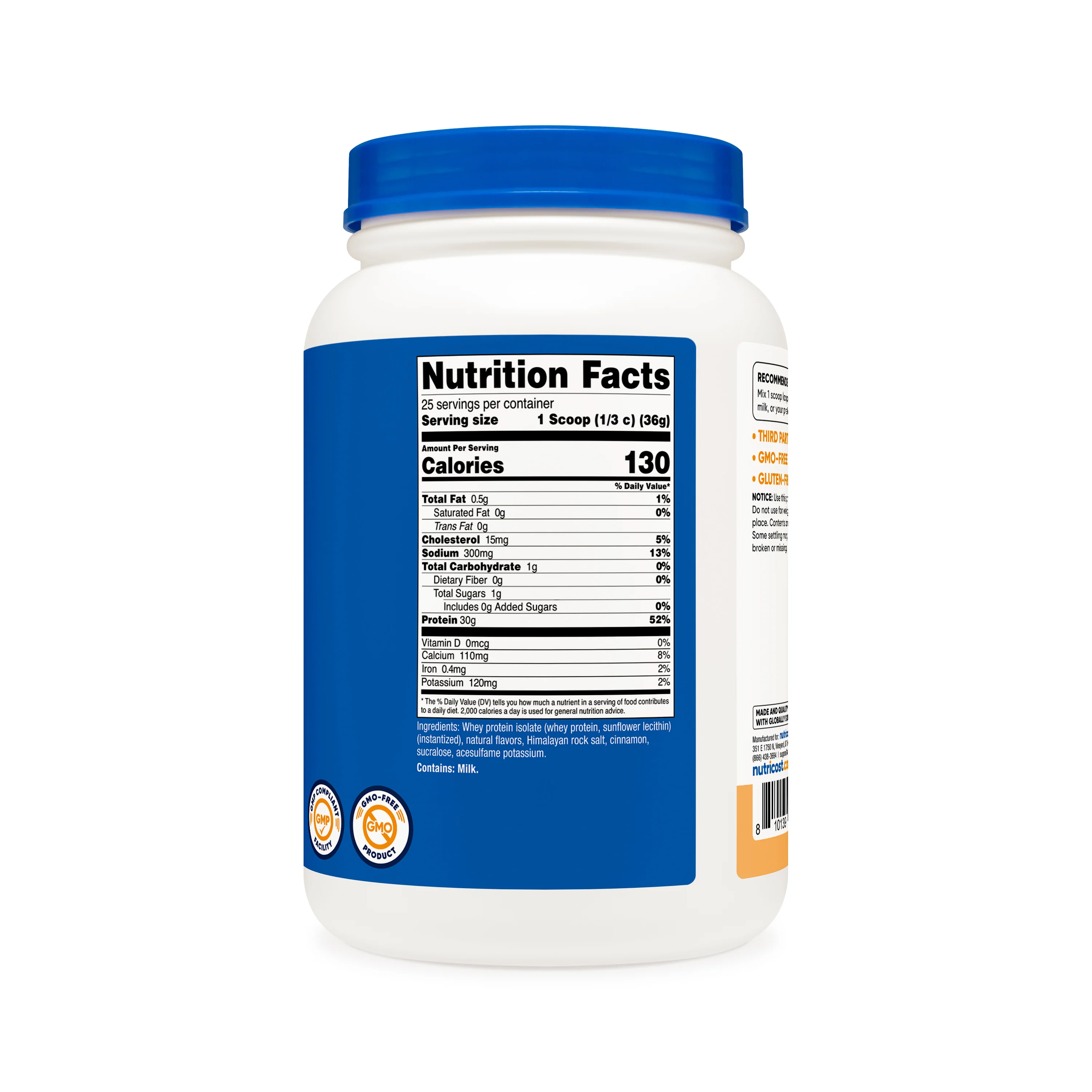 Nutricost Whey Protein Isolate Powder - Image 47