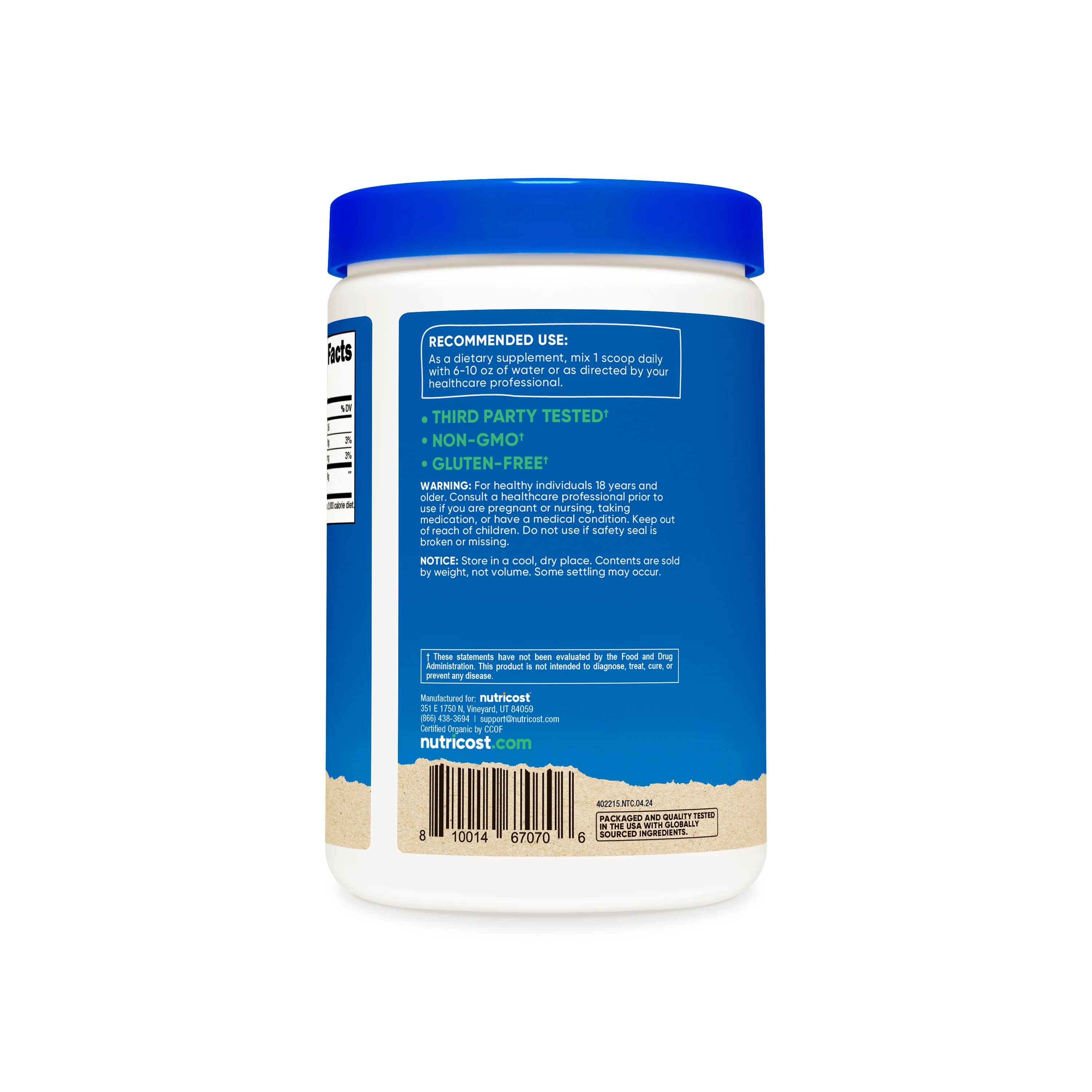Nutricost Organic Goji Berry Powder - Image 3