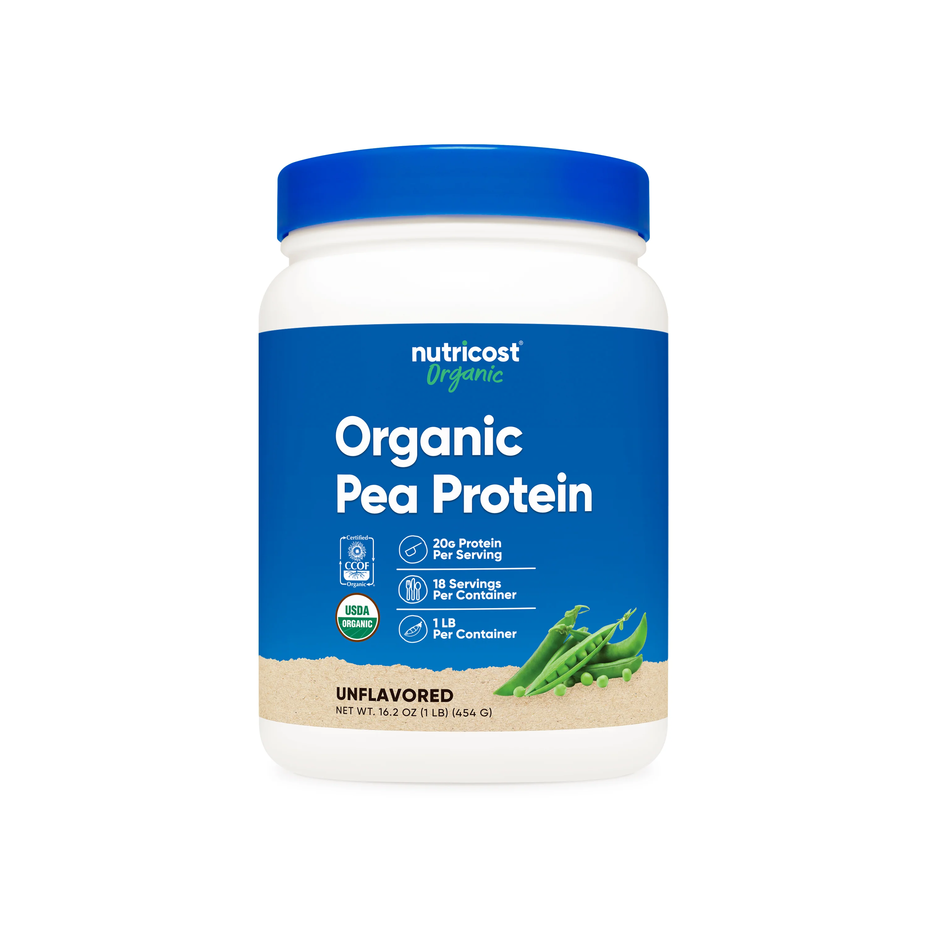 Nutricost Organic Pea Protein Powder - Image 9
