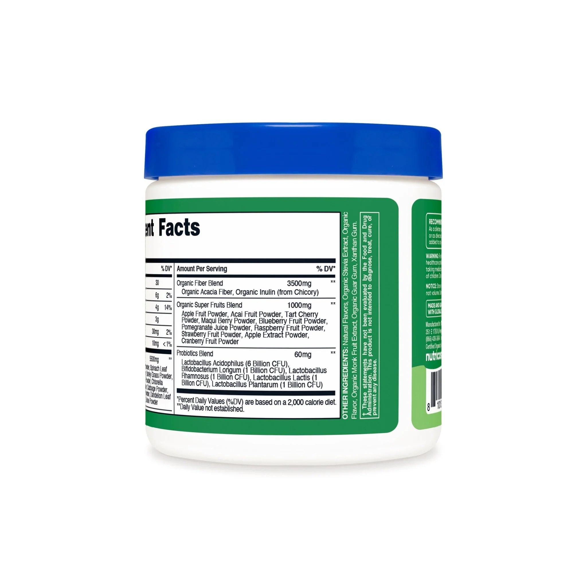 Nutricost Organic Super Greens Powder - 10 Servings - Image 3