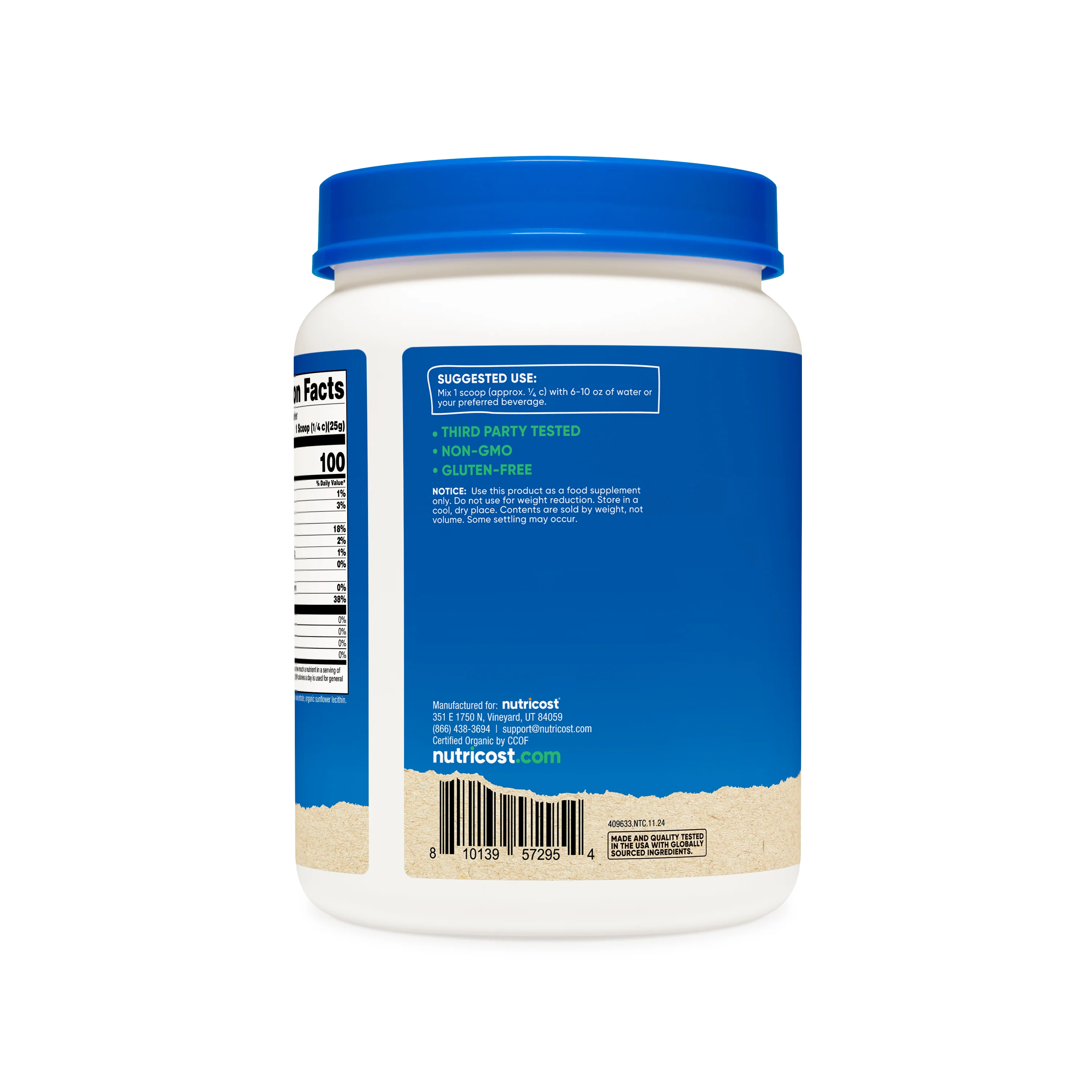 Nutricost Organic Whey Protein - Image 5