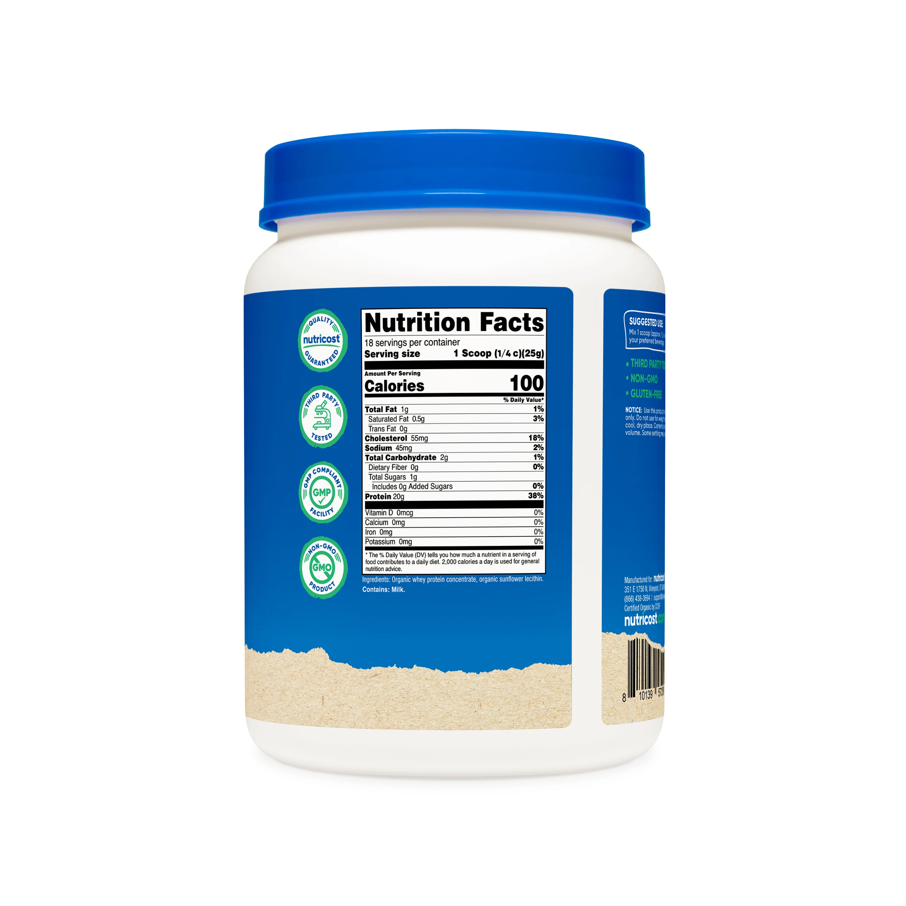 Nutricost Organic Whey Protein - Image 6