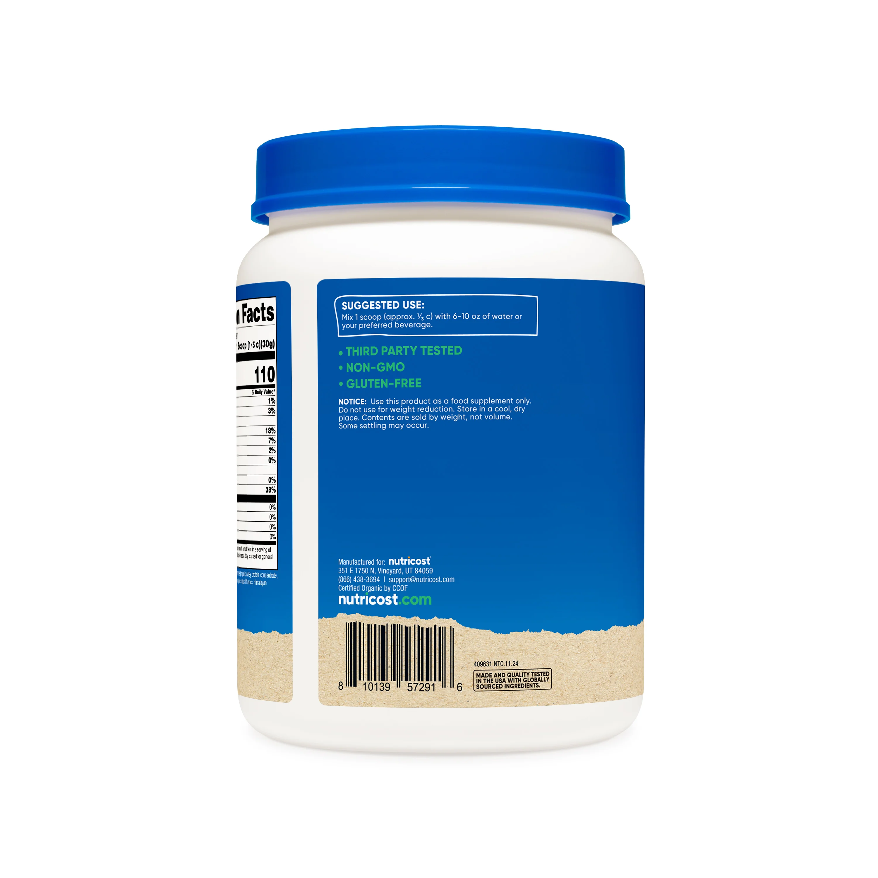 Nutricost Organic Whey Protein - Image 8